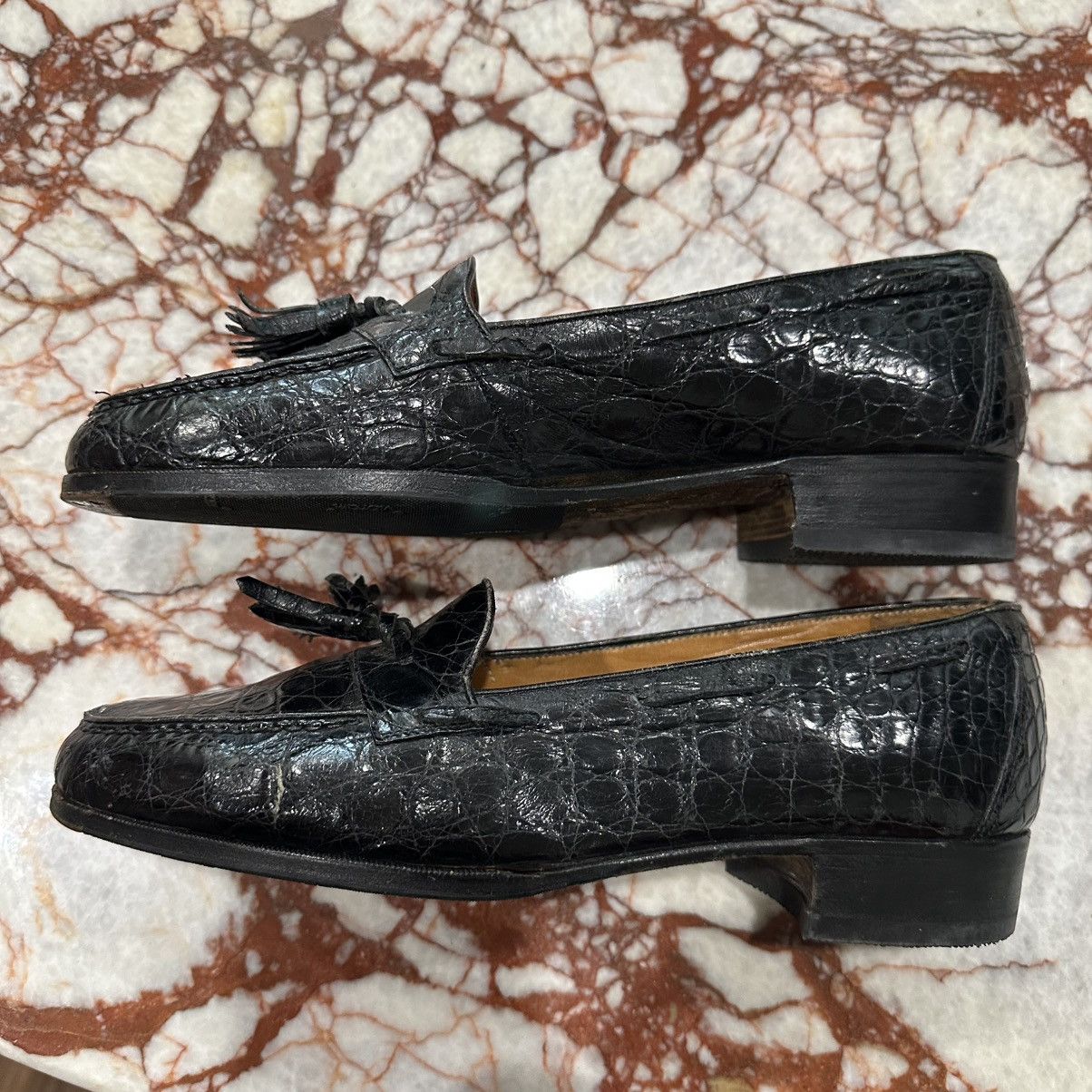 Ralph Lauren Polo Ralph Lauren genuine crocodile Dress shoes Size US 8 / EU 41 - 7 Thumbnail