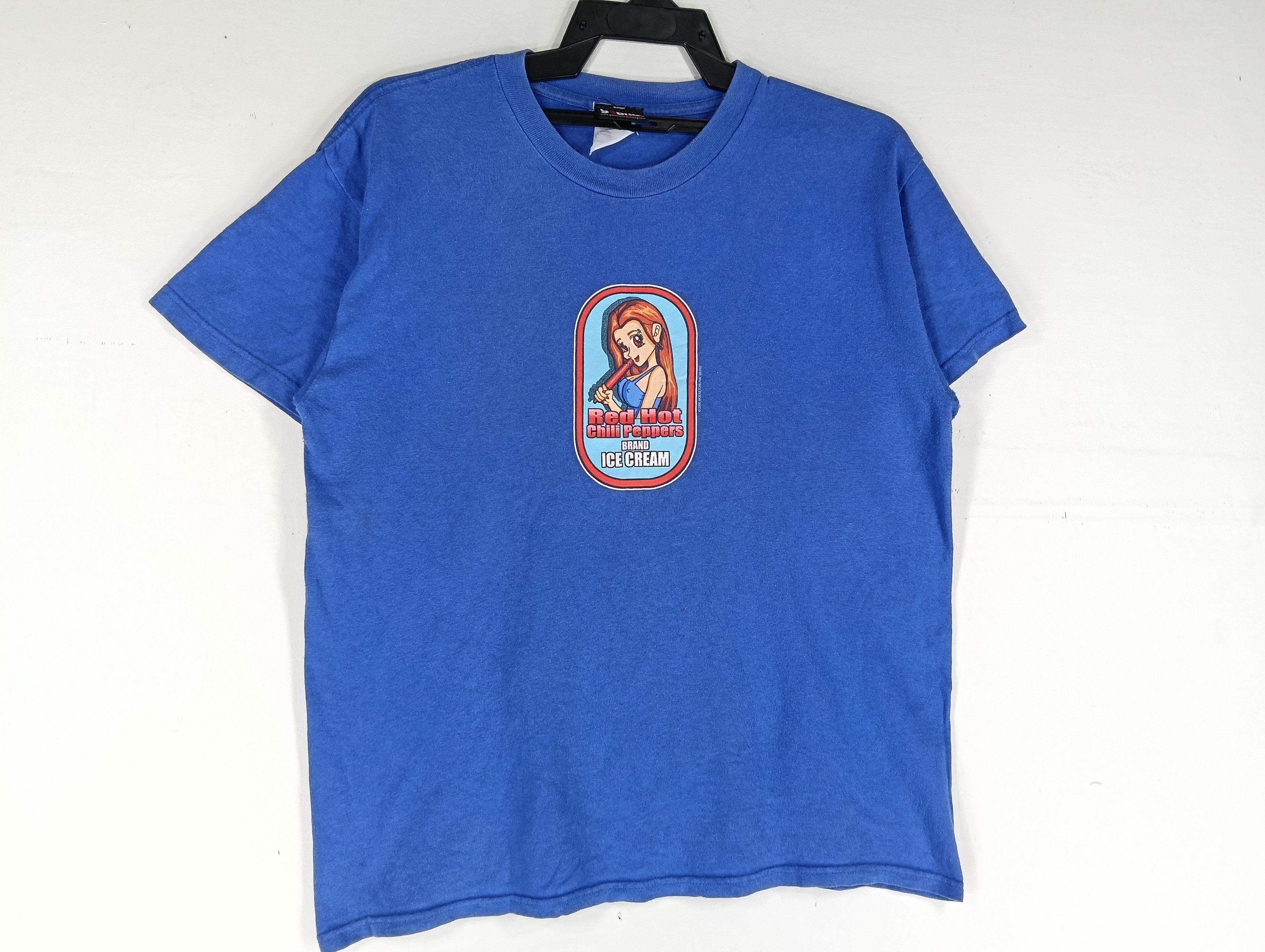 Vintage Vintage Y2k Red Hot Chilli Ice Cream Peppers Band Size US S / EU 44-46 / 1 - 3 Thumbnail
