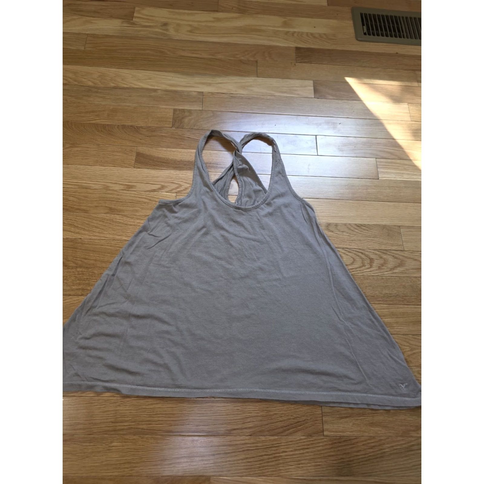 Vintage VINTAGE American Eagle AE Cross-Back Twist Brown XS Tank Women Sleeveless Cami Casual Size XS / US 0-2 / IT 36-38 - 7 Thumbnail