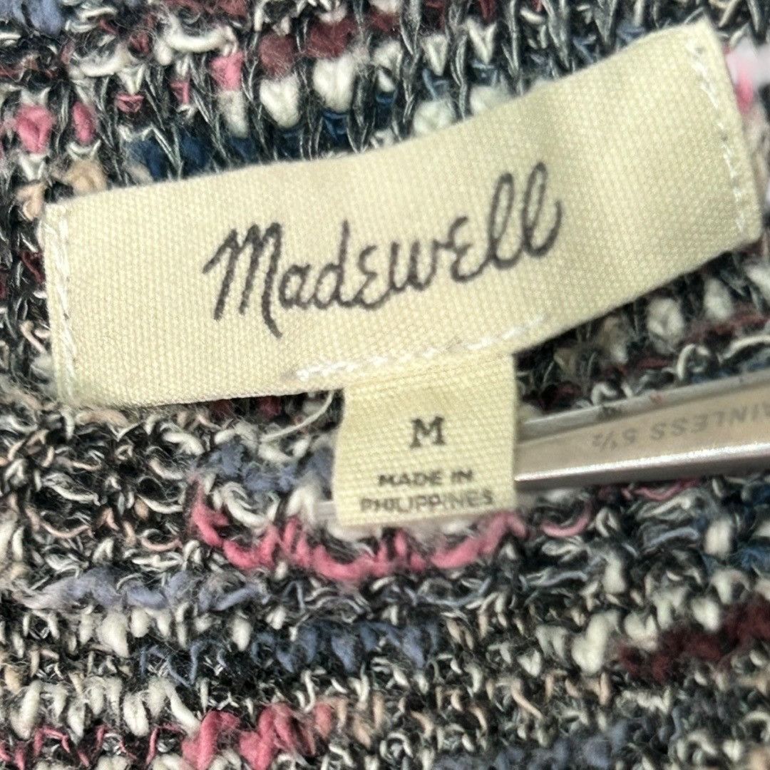 Madewell Madewell Multicolor Knit Long-Sleeve Sweater Top - Size Medi Size M / US 6-8 / IT 42-44 - 4 Thumbnail