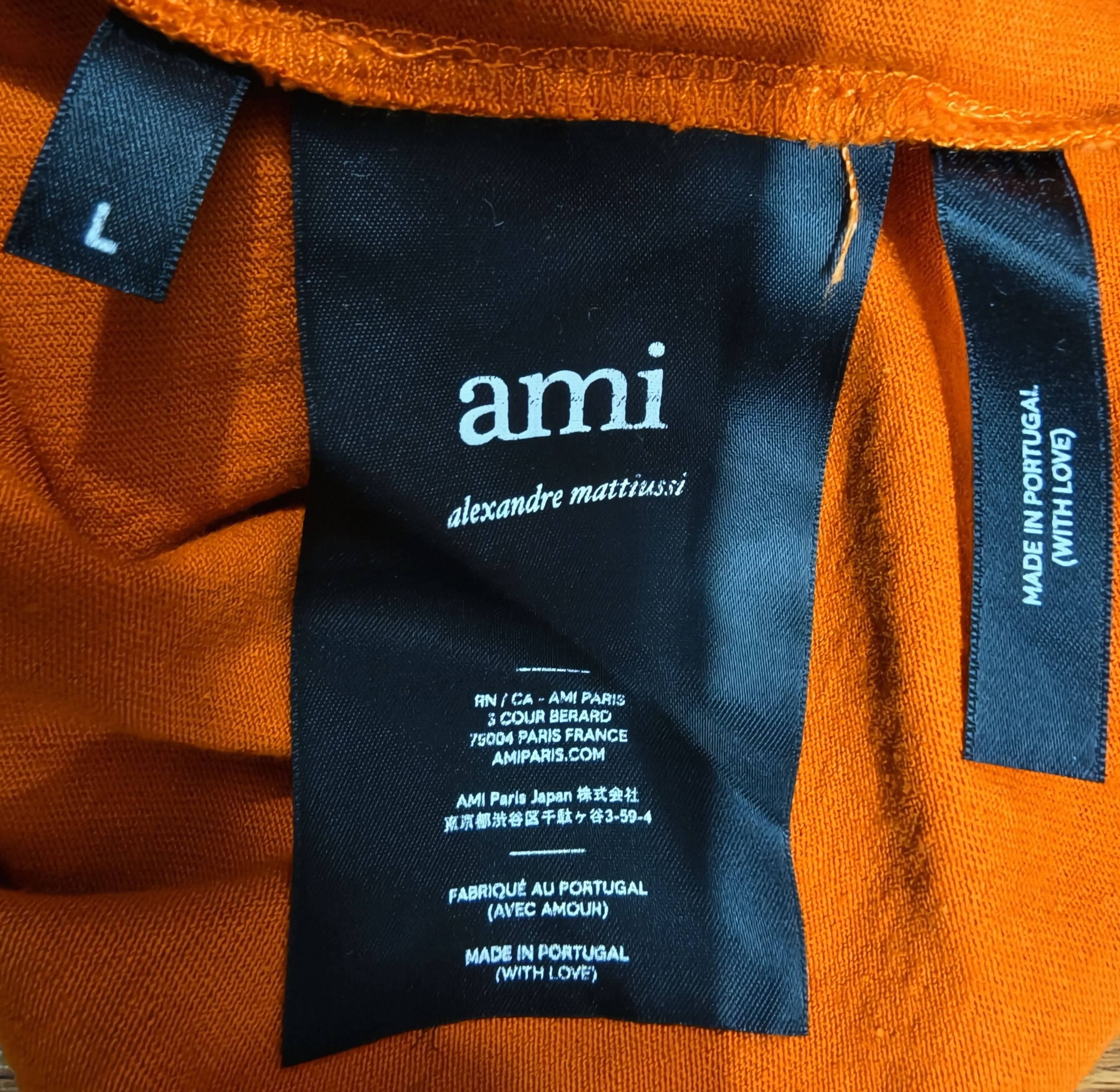 AMI AMI - ADC Tshirt Tonal Sky Blue Size US L / EU 52-54 / 3 - 4 Thumbnail