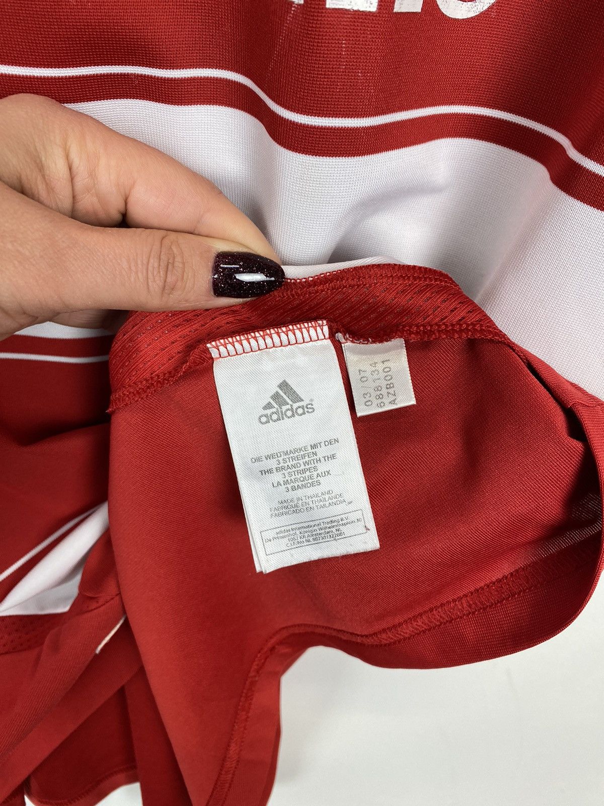 Vintage Vintage FC Bayern Munchen Soccer Jersey T-shirt Ribery Top Size US XXL / EU 58 / 5 - 8 Thumbnail