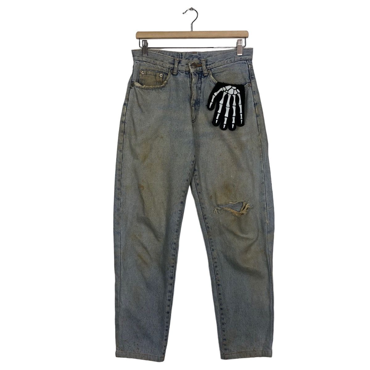 Hysteric Glamour 🔥90’s Distressed Denim Jeans The New Classic Hysteric Japan Size US 30 / EU 46 - 2 Thumbnail