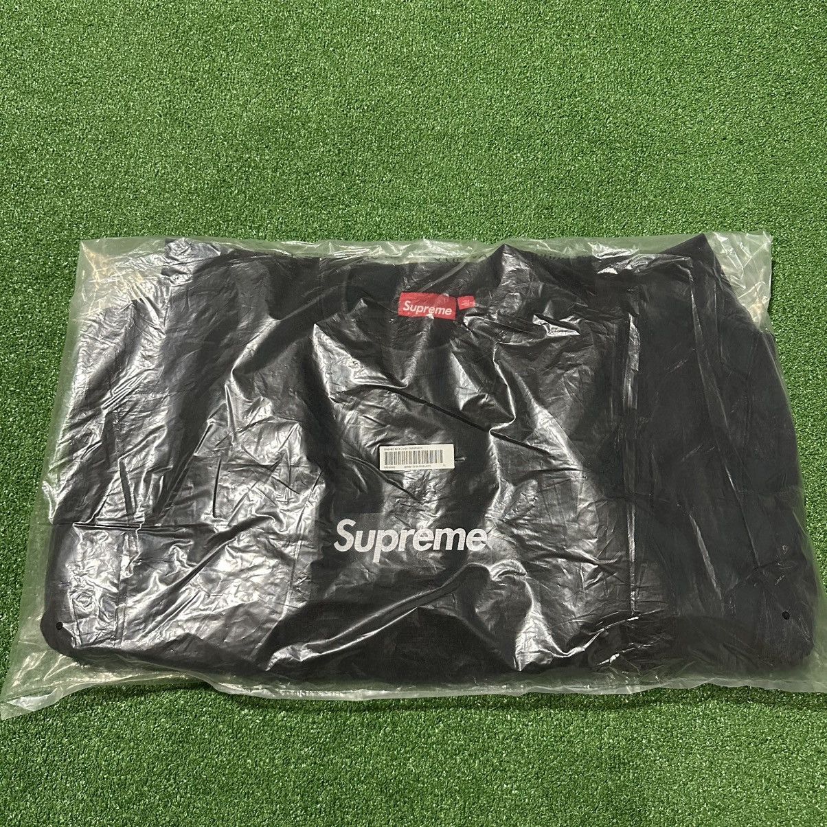 Supreme Supreme Washed Box Logo Crewneck Black SS25 Size US XL / EU 56 / 4 - 1 Thumbnail