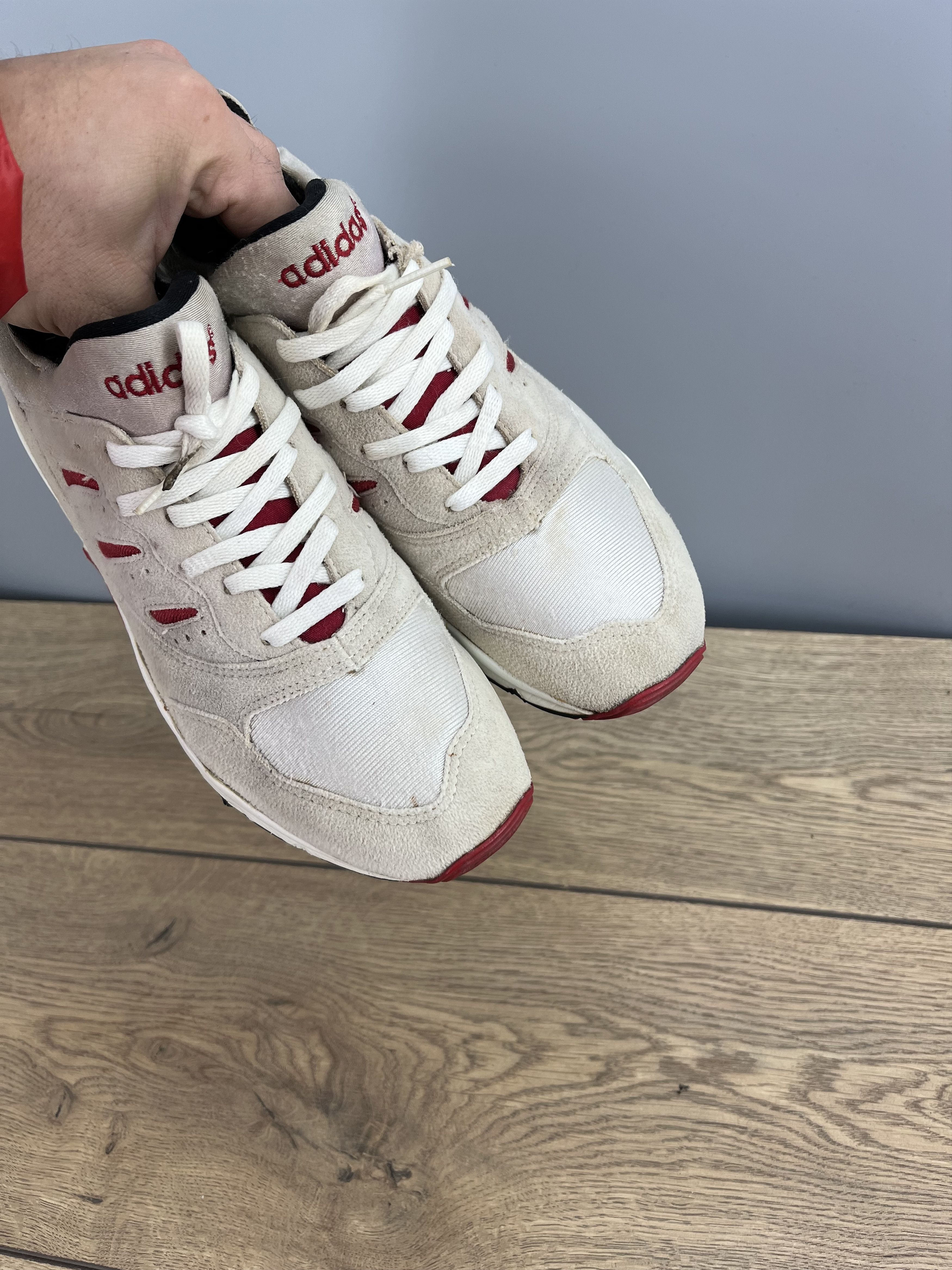Adidas Adidas Womens Retro Runner Sneakers White Pink Yellow Size US 8 / IT 38 - 17 Thumbnail