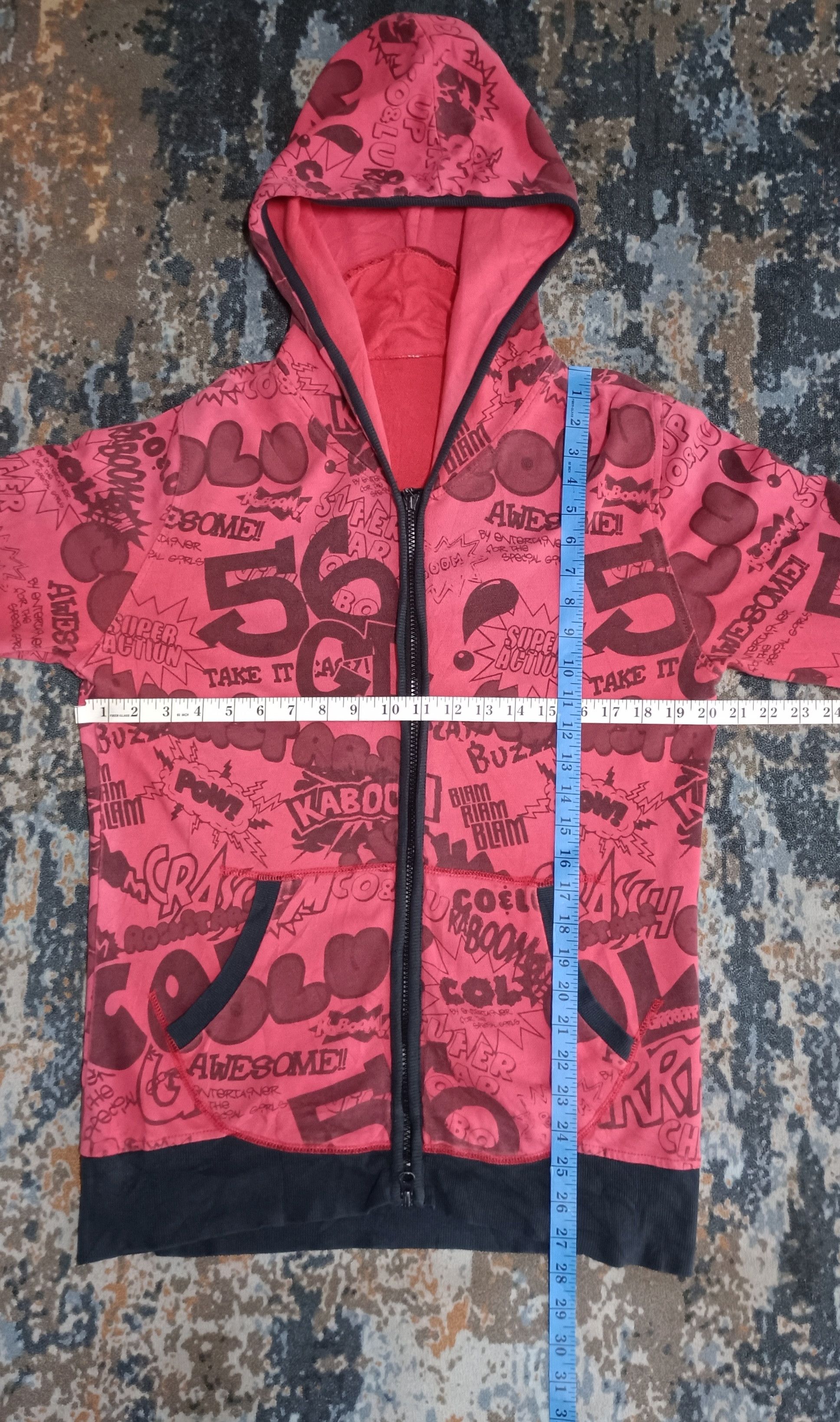 Japanese Brand Coelu Rock Stars 56 Overprint Hoodie Size US M / EU 48-50 / 2 - 13 Thumbnail