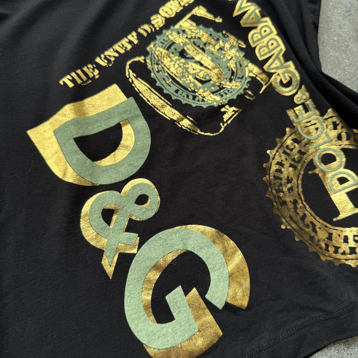 D&G Dolce & Gabbana Vintage Y2K Tank Top