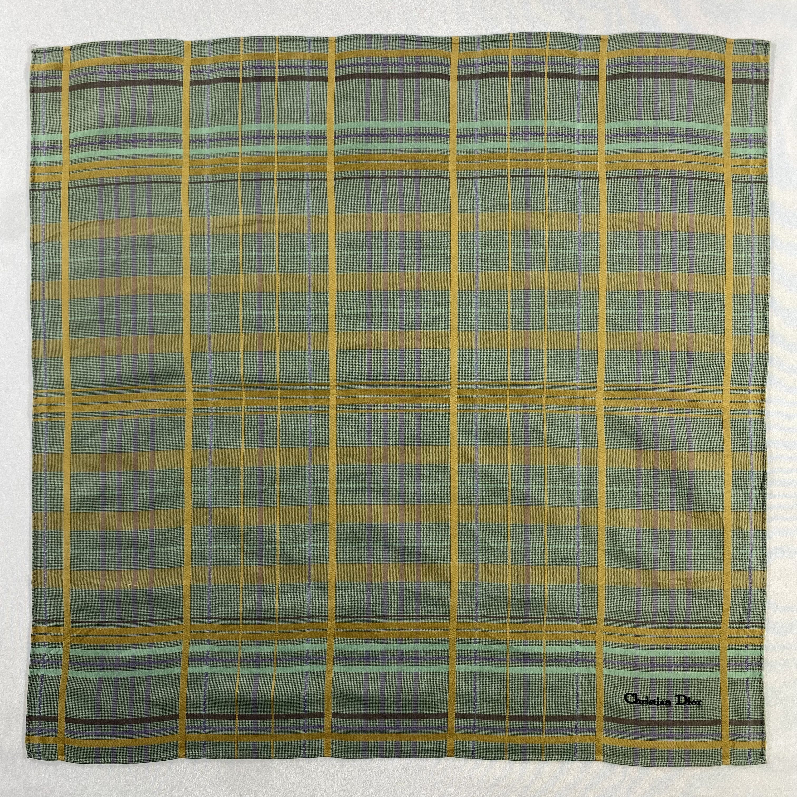 Vintage Christian Dior Monsieur Handkerchief / Neckerchief-P1211 Size ONE SIZE - 1 Thumbnail