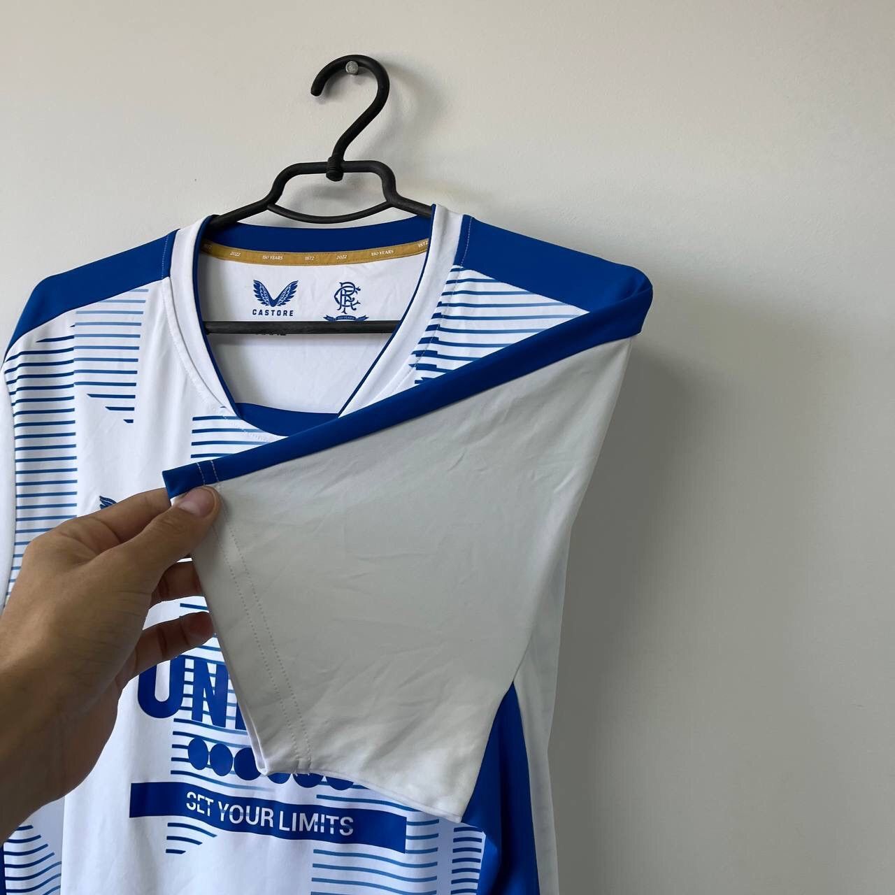 Vintage Glasgow Rangers 2021/2022 Training Football Shirt Soccer Size US XXL / EU 58 / 5 - 8 Thumbnail
