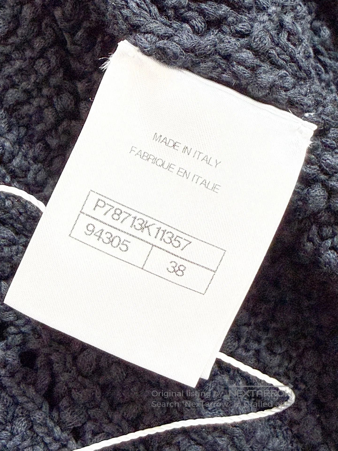 Chanel Chanel Black Hook Flower Knit Cardigan. Size S / US 4 / IT 40 - 6 Thumbnail