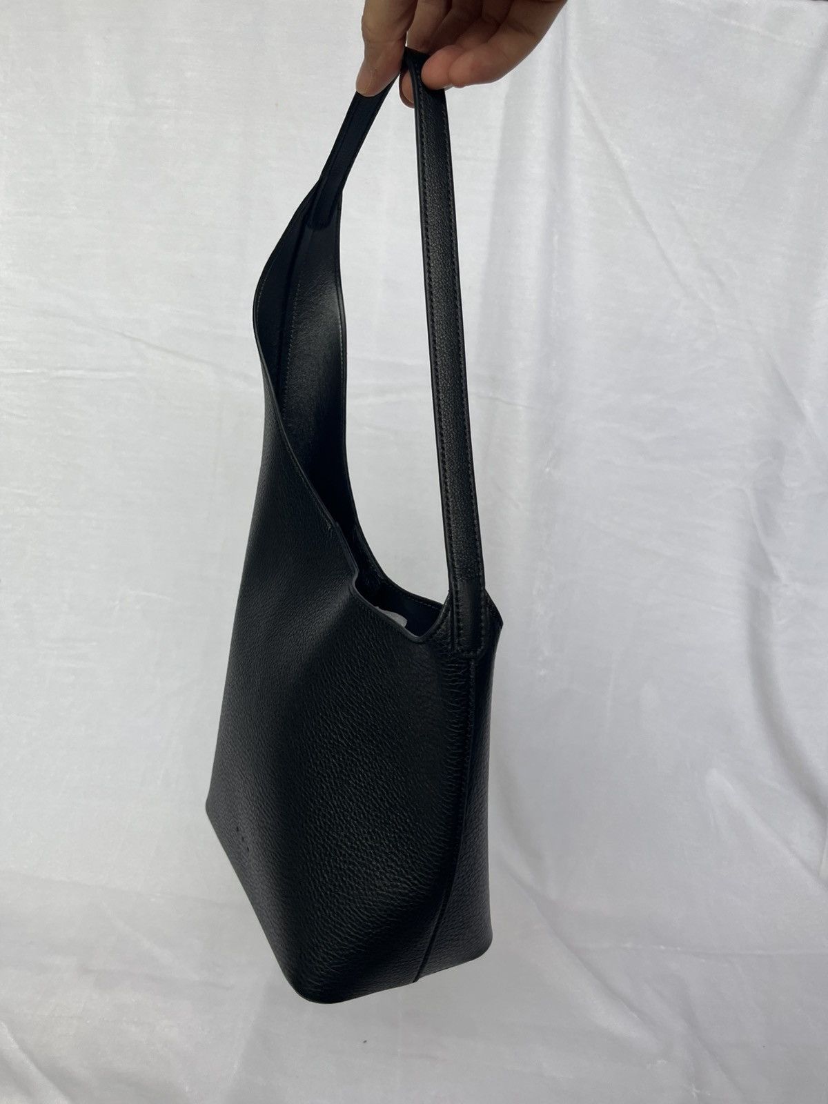 AESTHER EKME Demi Lune Bag – Black Grained Leather Size ONE SIZE - 4 Thumbnail