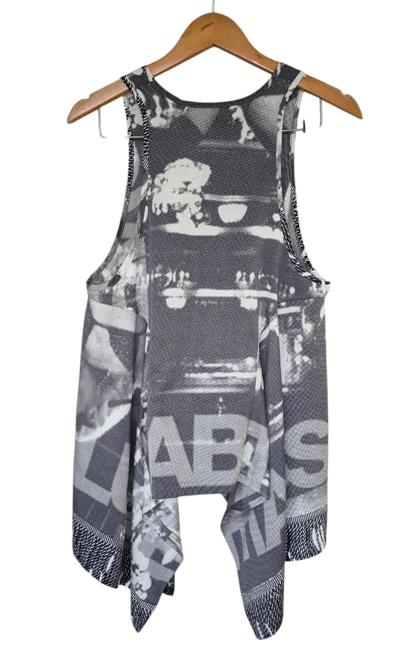 Japanese Brand Japanese BLANK printed singlet Size S / US 4 / IT 40 - 4 Thumbnail