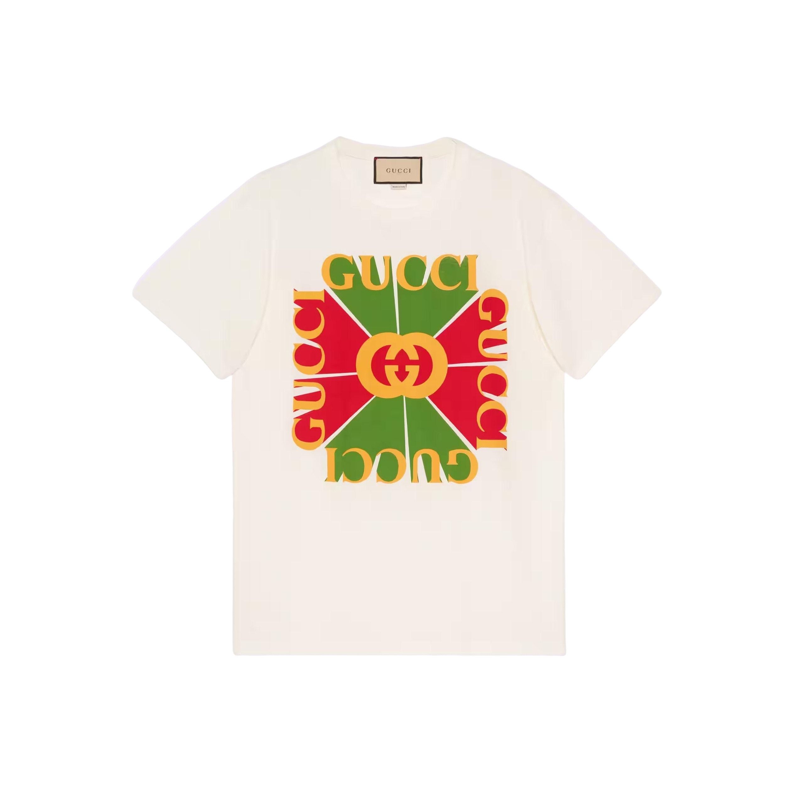 Gucci Gucci Logo Print T-Shirt S Size S / US 4 / IT 40 - 1 Thumbnail