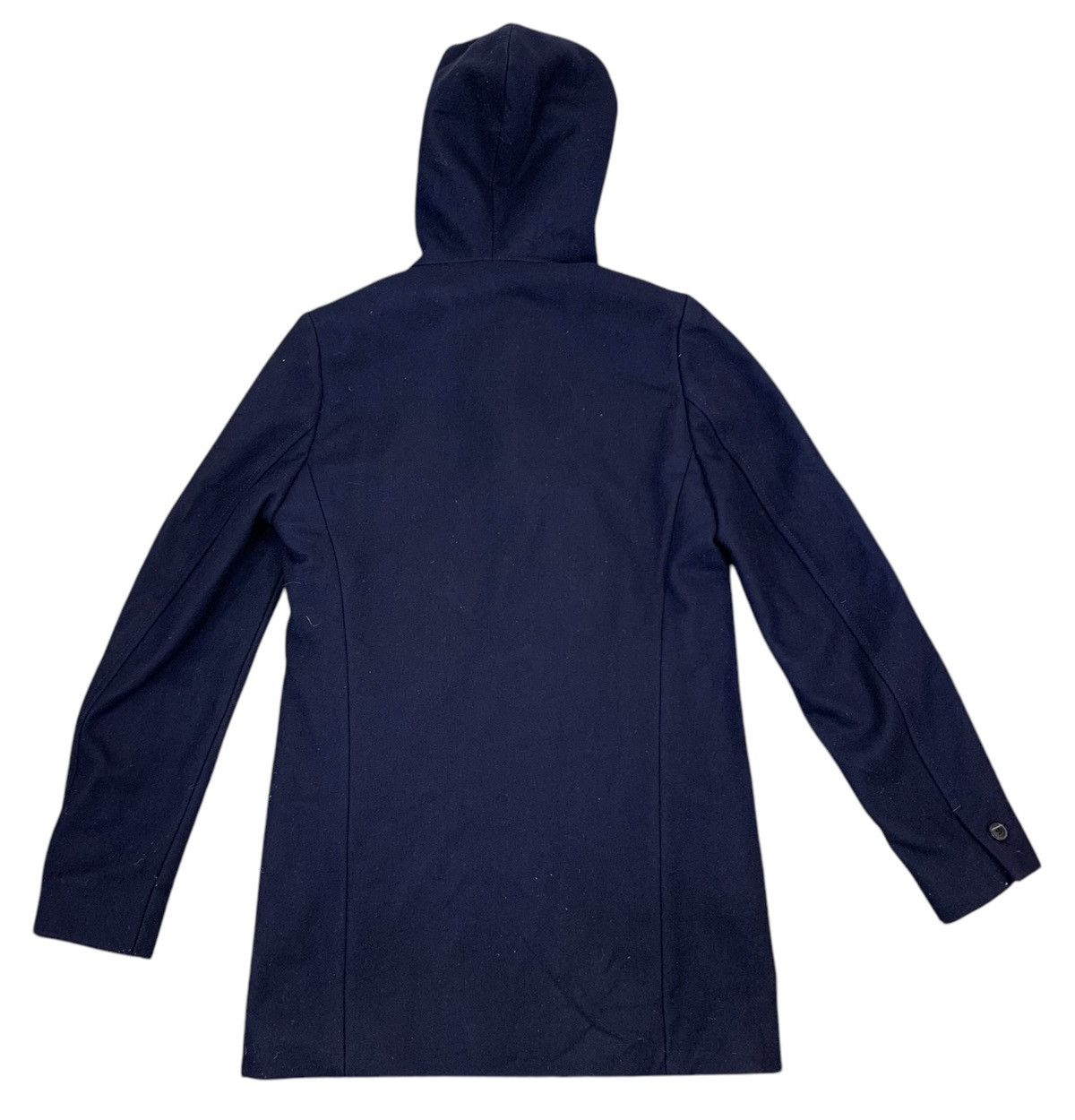 Stephan Schneider × Vintage VINTAGE STEPHEN SCHNEIDER WOOL HOODIE OVERCOAT WOMEN Size L / US 10 / IT 46 - 6 Thumbnail