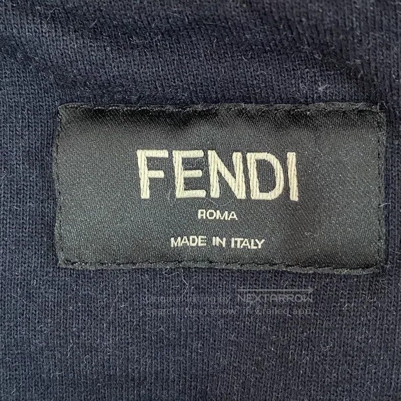 Fendi Fendi Colorblock Logo Hooded Sweatshirt Size US S / EU 44-46 / 1 - 7 Thumbnail