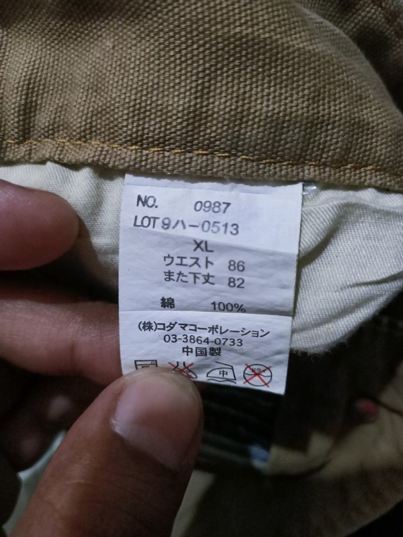 Japanese Brand Y2K Piko Aloha Surf Hickory Jeans (W32 NOS) Size US 32 / EU 48 - 9 Thumbnail