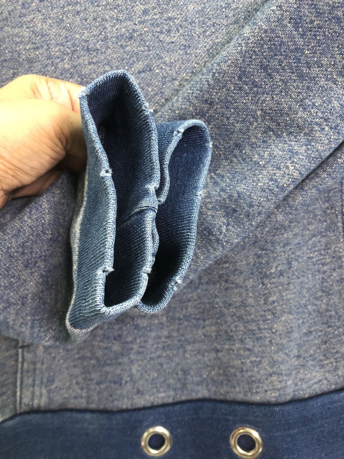 Japanese Brand × Vintage Vintage Blue Glow Hoodie Size US S / EU 44-46 / 1 - 8 Thumbnail