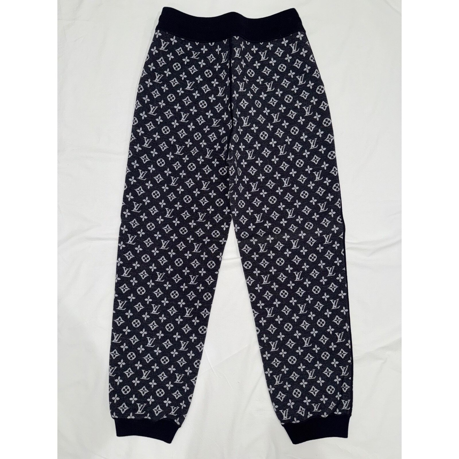 Louis Vuitton Louis Vuitton Reversible Monogram Pants Bleu Nuit Logo Wool Size US 34 / EU 50 - 8 Thumbnail
