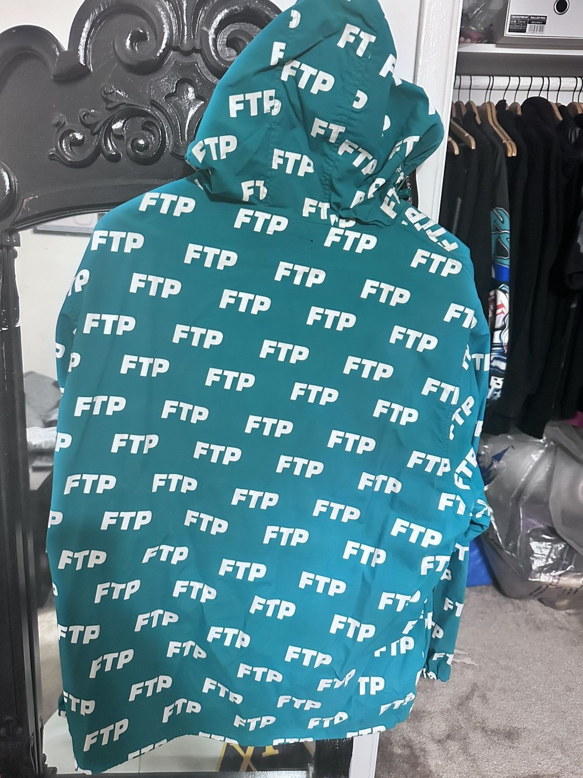 Fuck The Population FTP All Over Print Anorak Jacket Size US L / EU 52-54 / 3 - 2 Thumbnail