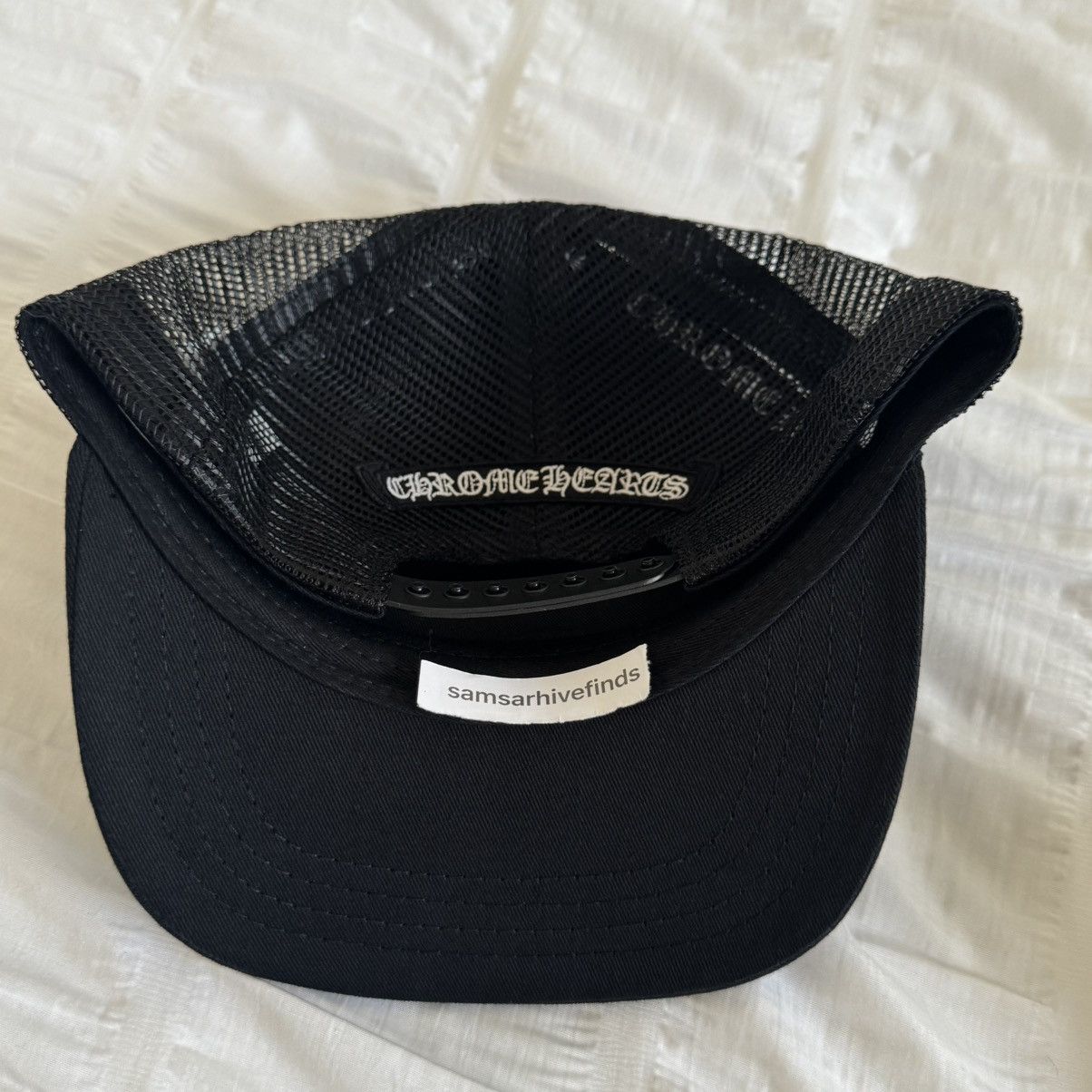 Chrome Hearts Chrome Hearts Fuck You Trucker Hat Black Size ONE SIZE - 6 Thumbnail