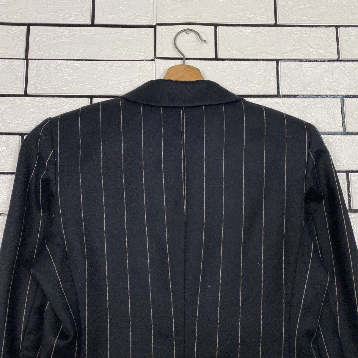 Japanese Brand 📌Cropped Striped Design Button Jacket Karl Kani Size US M / EU 48-50 / 2 - 10 Thumbnail