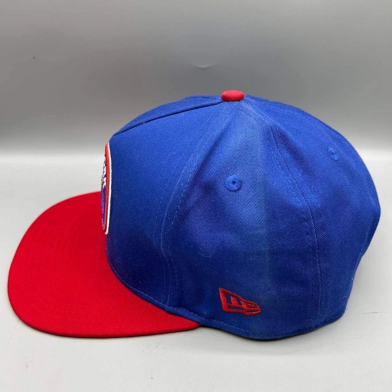 New Era New York Giants Hat Men M-L Blue Red NFL Snap Back Cotton Size ONE SIZE - 9 Thumbnail