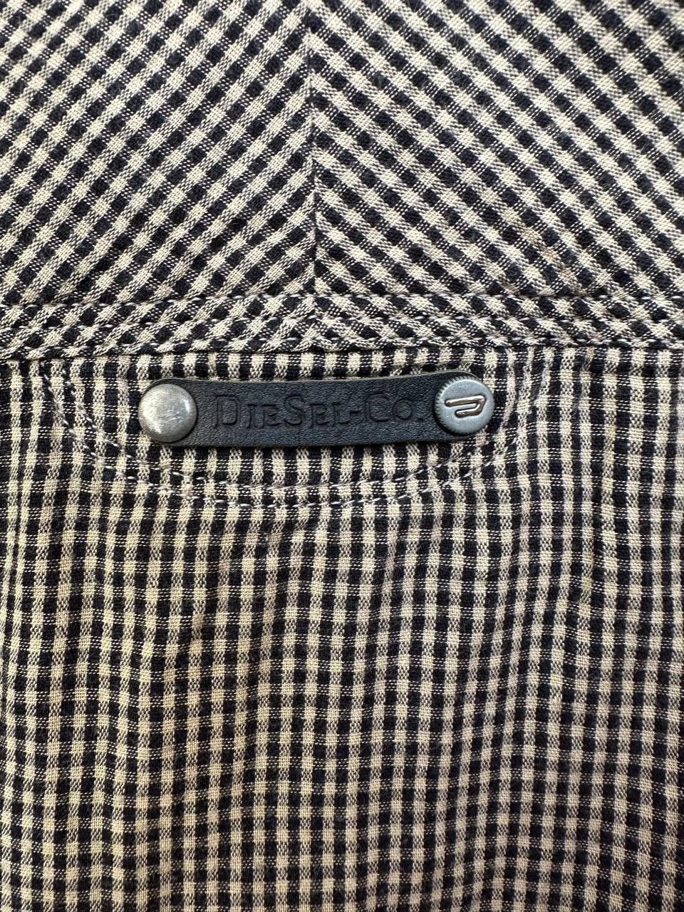 Diesel Diesel Co. Western Work Shirt Plaid Vintage Style Slim Fit Size US M / EU 48-50 / 2 - 12 Thumbnail