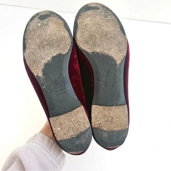Giuseppe Zanotti Giuseppe Zanotti | Velvet Cap Toe Loafer Size US 8 / IT 38 - 6 Thumbnail