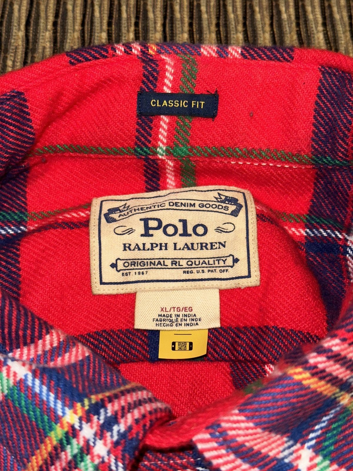 Polo Ralph Lauren POLO Ralph Lauren Lumberjack Flannel Button Down Flannel XL Size US XL / EU 56 / 4 - 4 Thumbnail