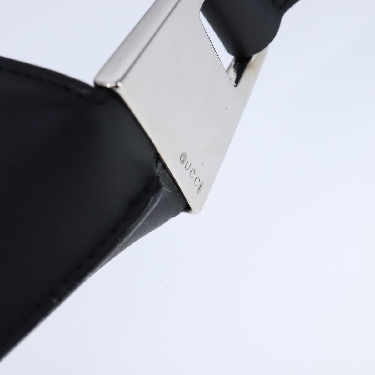 Gucci GUCCI Shoulder Bag Patent Leather Black Silver 001 3017 001 Size ONE SIZE - 10 Thumbnail
