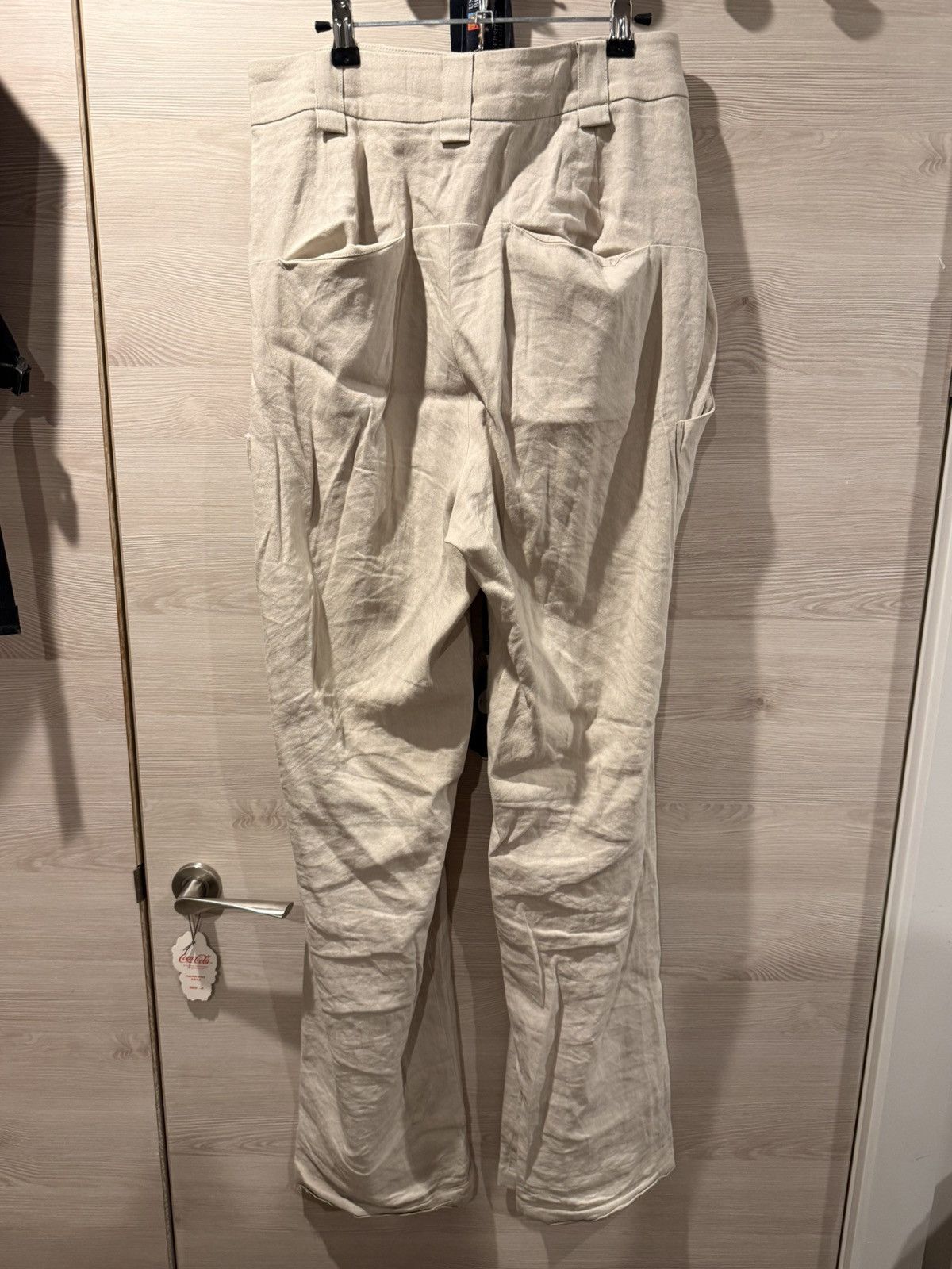 Hyein Seo × Japanese Brand Hyein seo Beige Detachable Pouch Trousers Size 3 Size US 33 - 5 Thumbnail