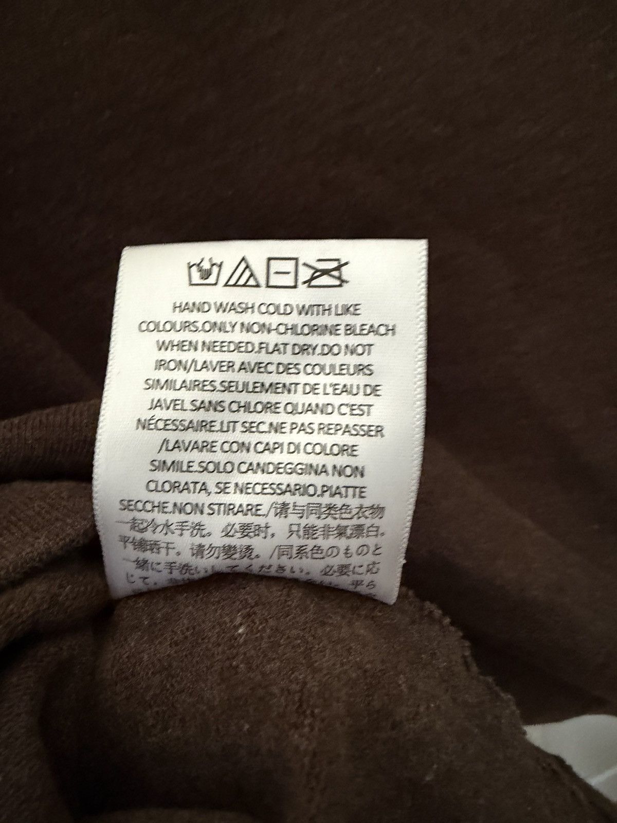 Essentials Fear of God Essentials Brown Long Sleeve T-Shirt Size US XXS / EU 40 - 6 Thumbnail