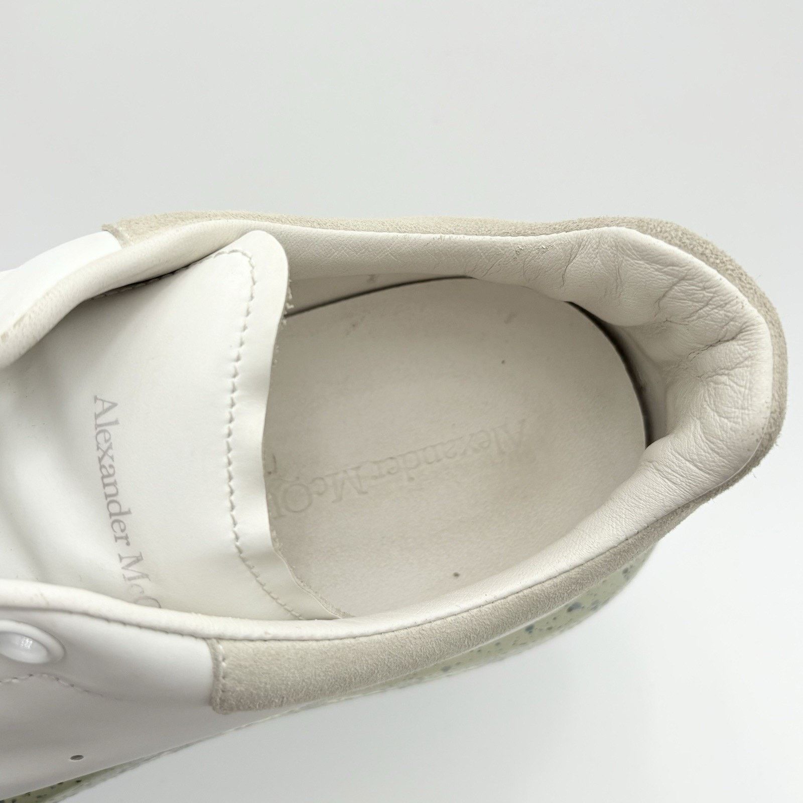 Alexander McQueen Alexander McQueen Clear Sole ' Splatter Blue ' | GREAT COND! Size US 11 / EU 44 - 12 Thumbnail
