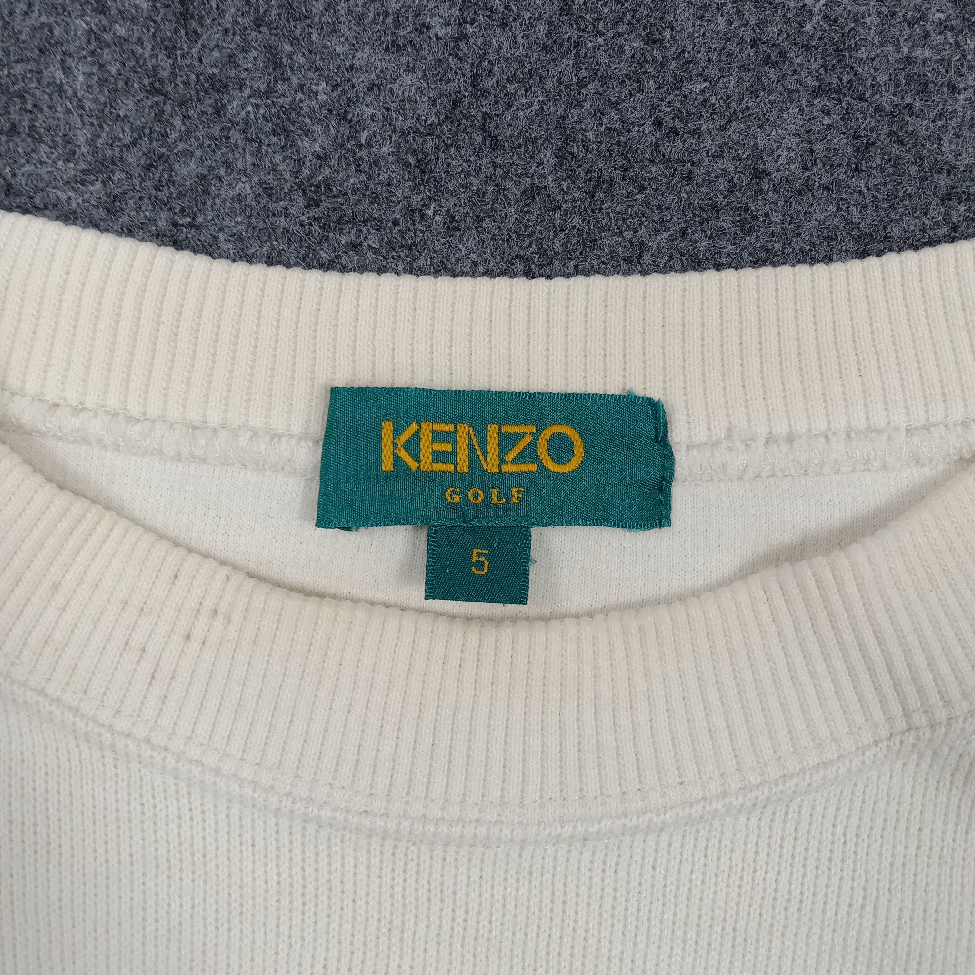 Kenzo 90's Kenzo Golf Embroidered Sweatshirt C293N3 Size US L / EU 52-54 / 3 - 3 Thumbnail