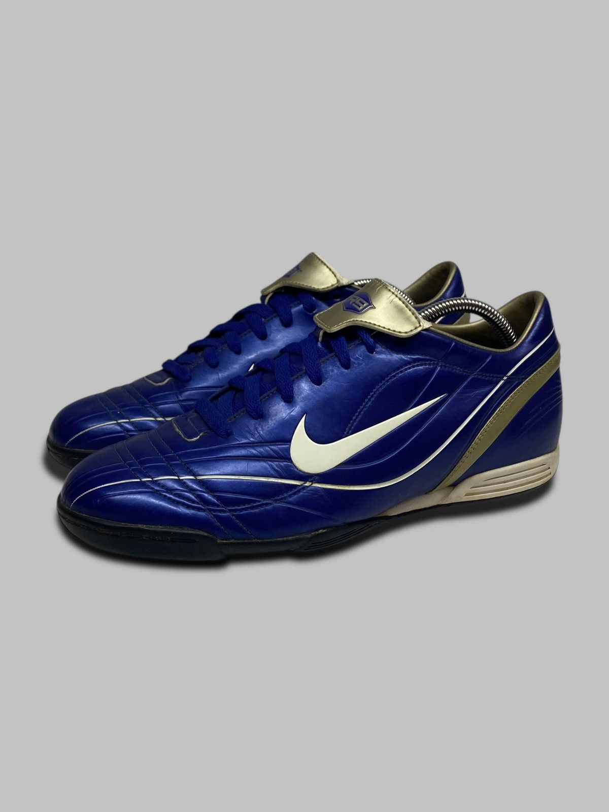 Nike Vintage Nike Mercurial Pace Vapor 2 Ronaldo R9 Royal Blue Size US 11.5 / EU 44-45 - 7 Thumbnail