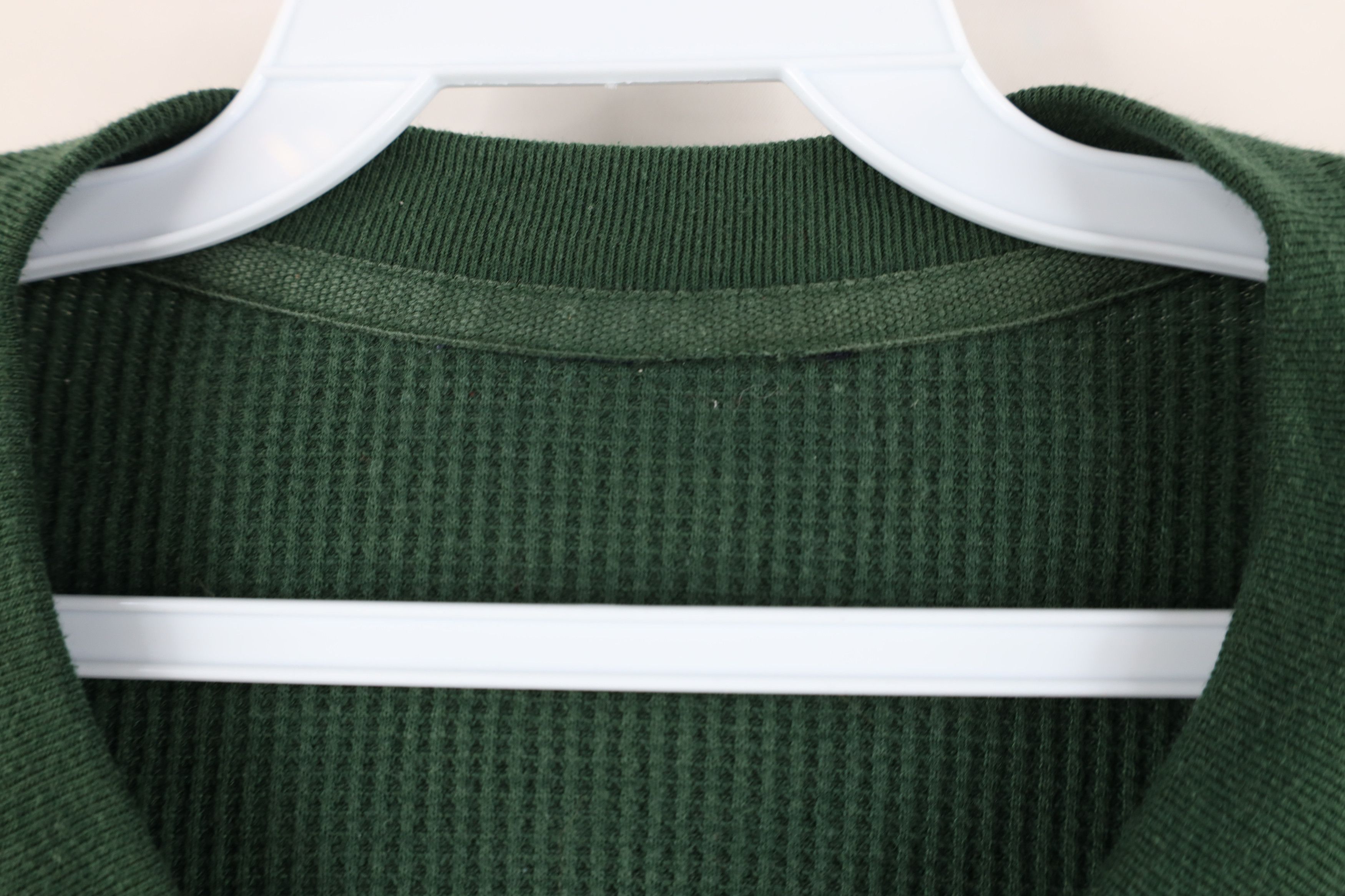 Vintage Vintage 90s Streetwear Waffle Long Sleeve Henley T-Shirt Size US XXL / EU 58 / 5 - 7 Thumbnail