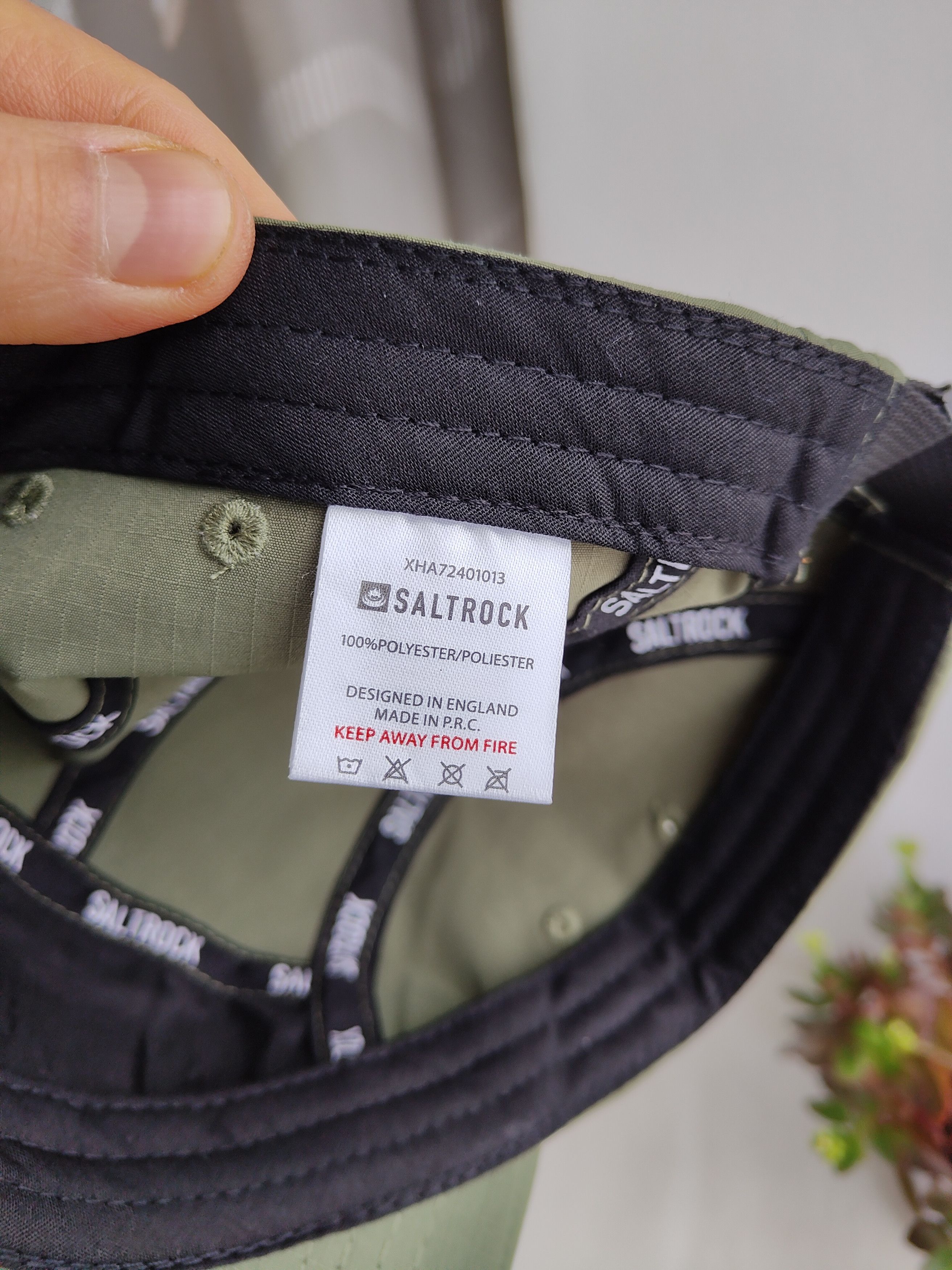 Vision Streetwear Saltrock 5 panel Cap Size ONE SIZE - 9 Thumbnail