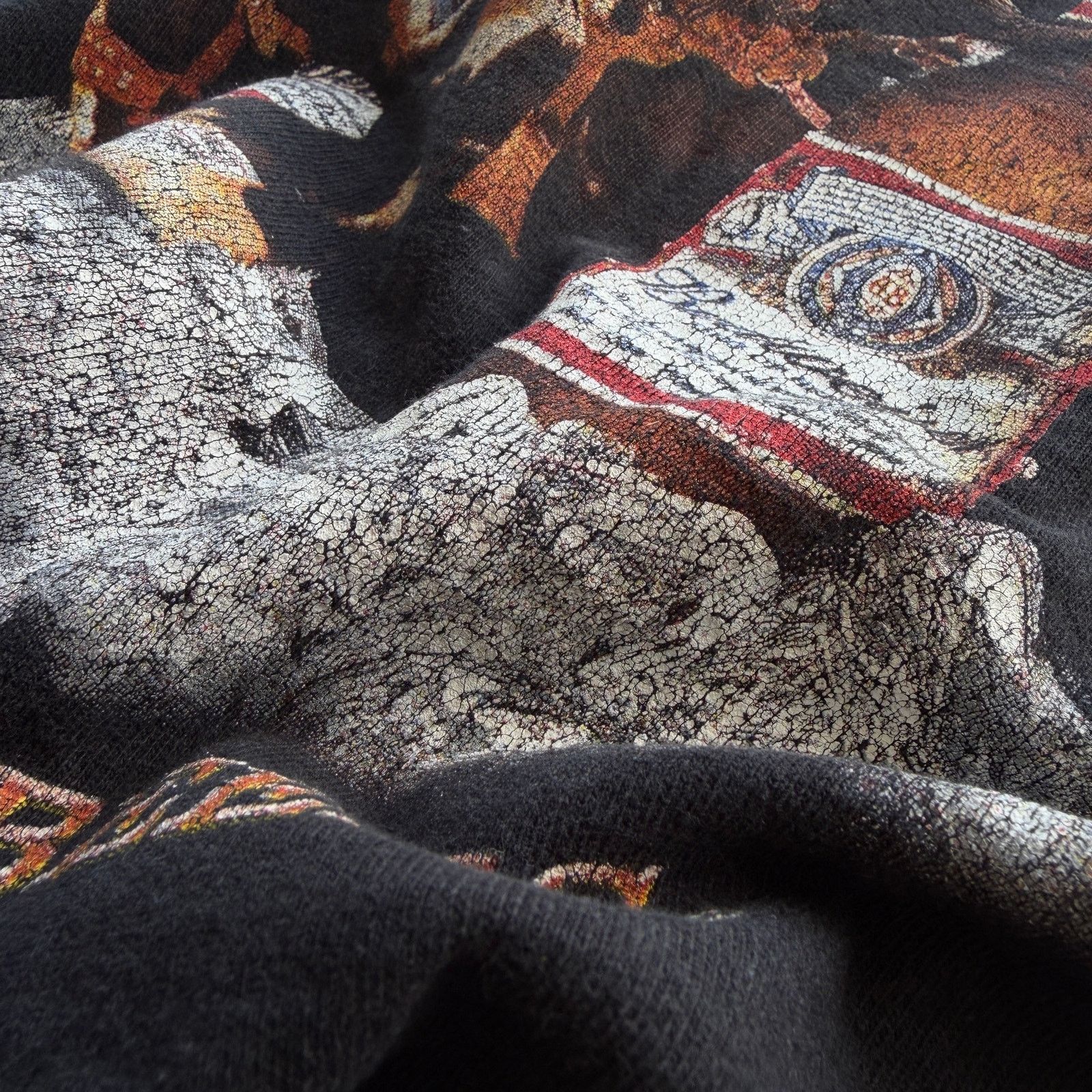 Budweiser Vintage Budweiser Cowboy Bull Riding Graphic thrashed Tee Size US XL / EU 56 / 4 - 3 Thumbnail