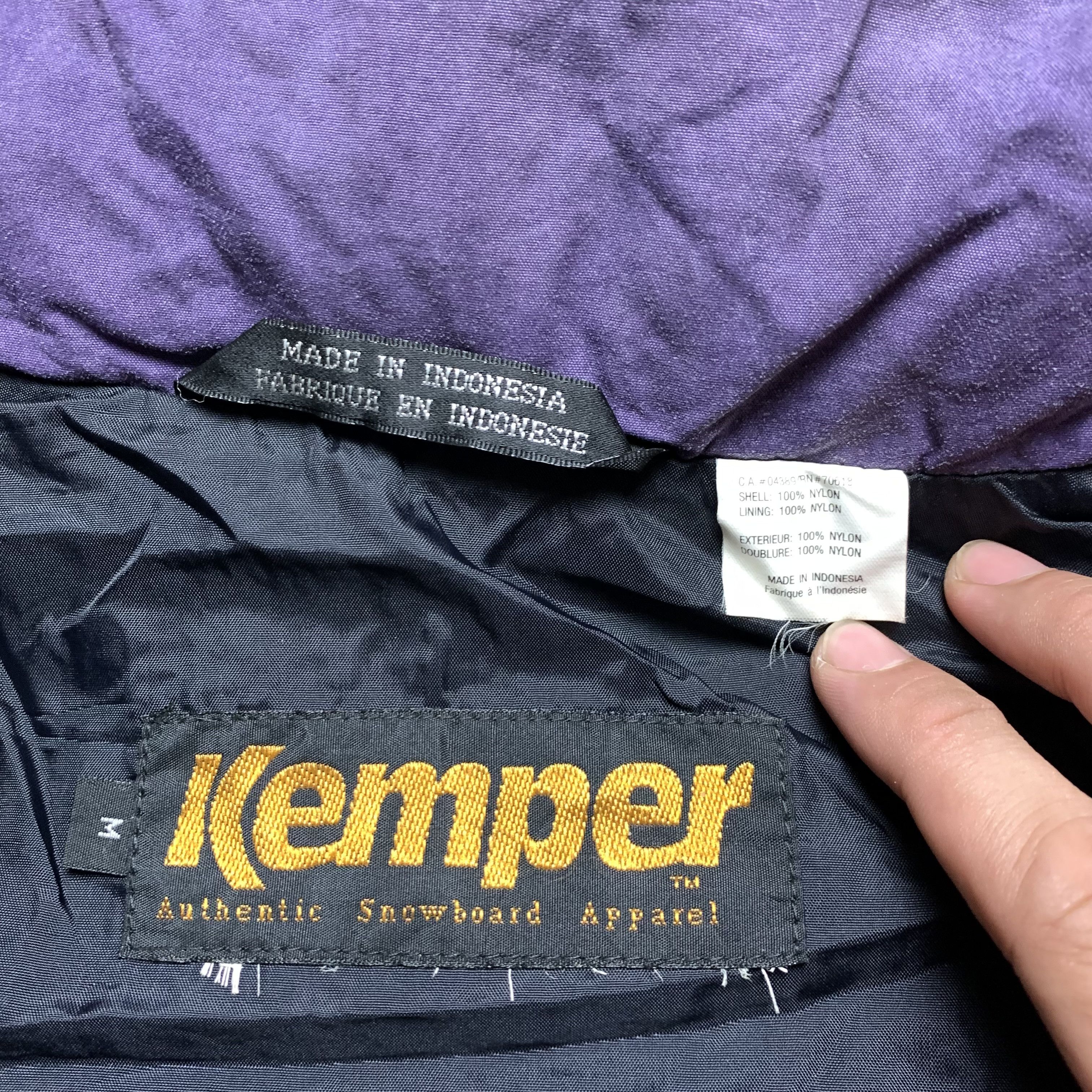 Vintage Kemper Snowboard Ski Apparel Jacket Size US M / EU 48-50 / 2 - 8 Thumbnail