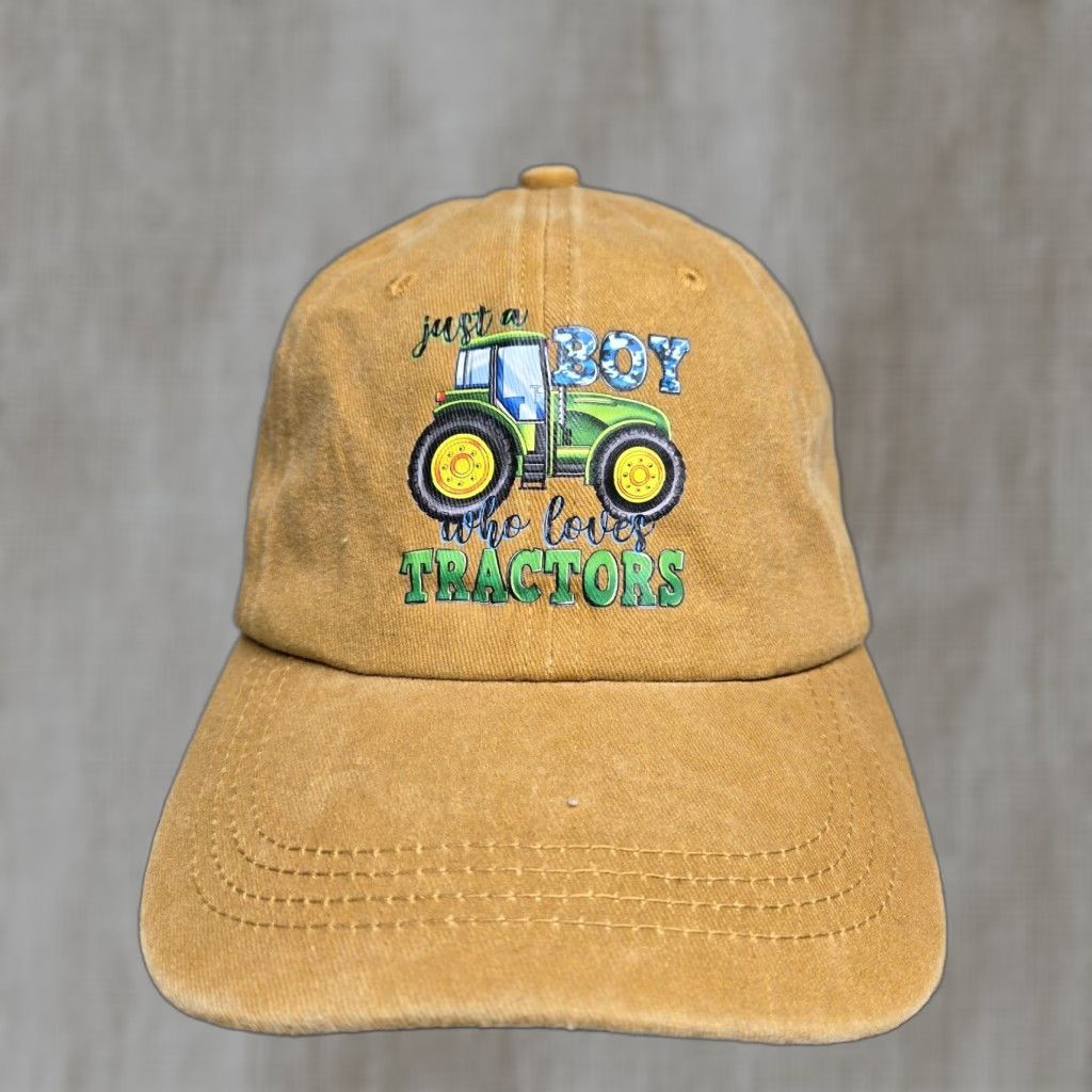 Vintage VINTAGE Trucker Hat Brown Adjustable Strapback Teen Boys 90s Style Size ONE SIZE - 1 Thumbnail