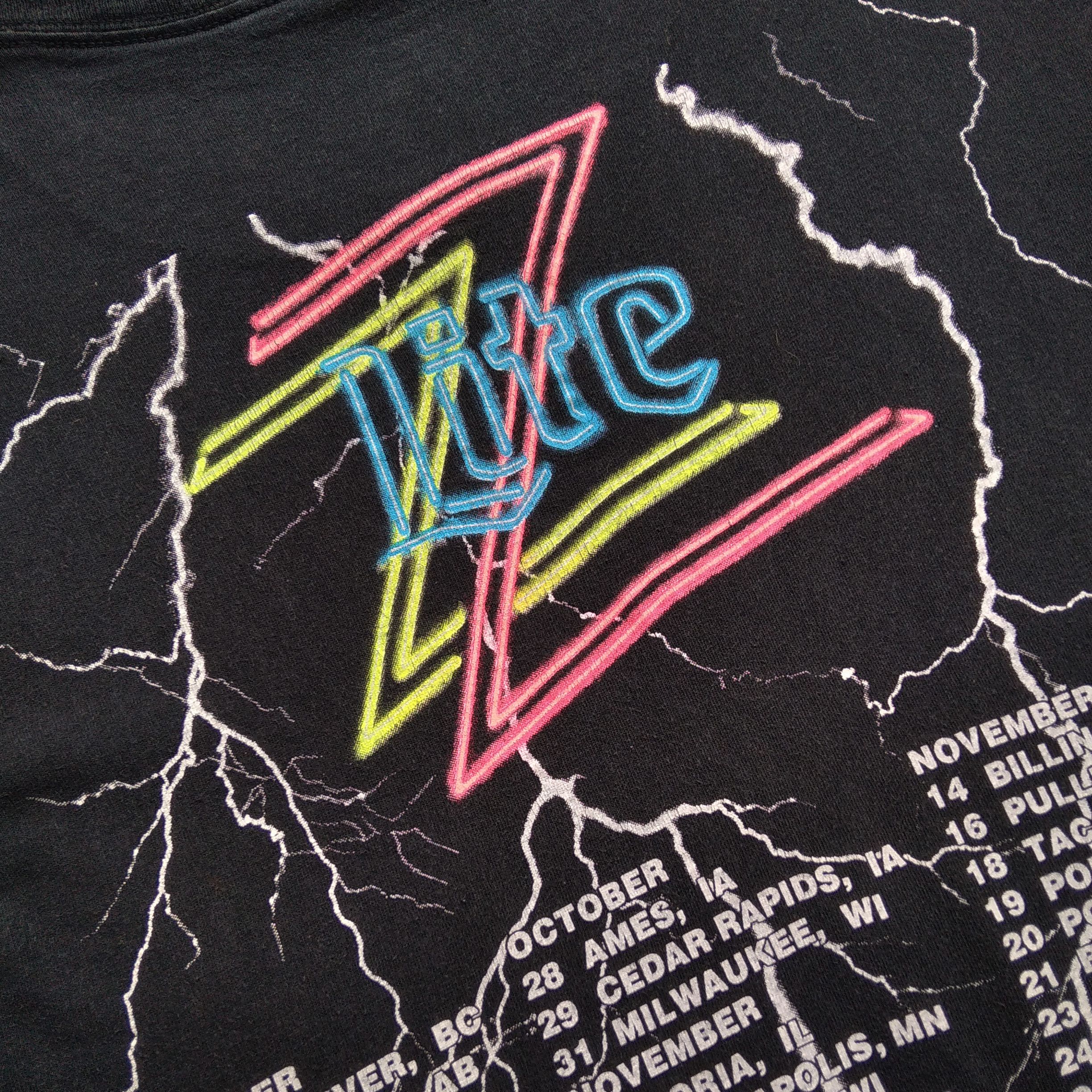 Band Tees Vintage Early 90's ZZ TOP Tour T-Shirt Copyright 1990 Size US M / EU 48-50 / 2 - 8 Thumbnail