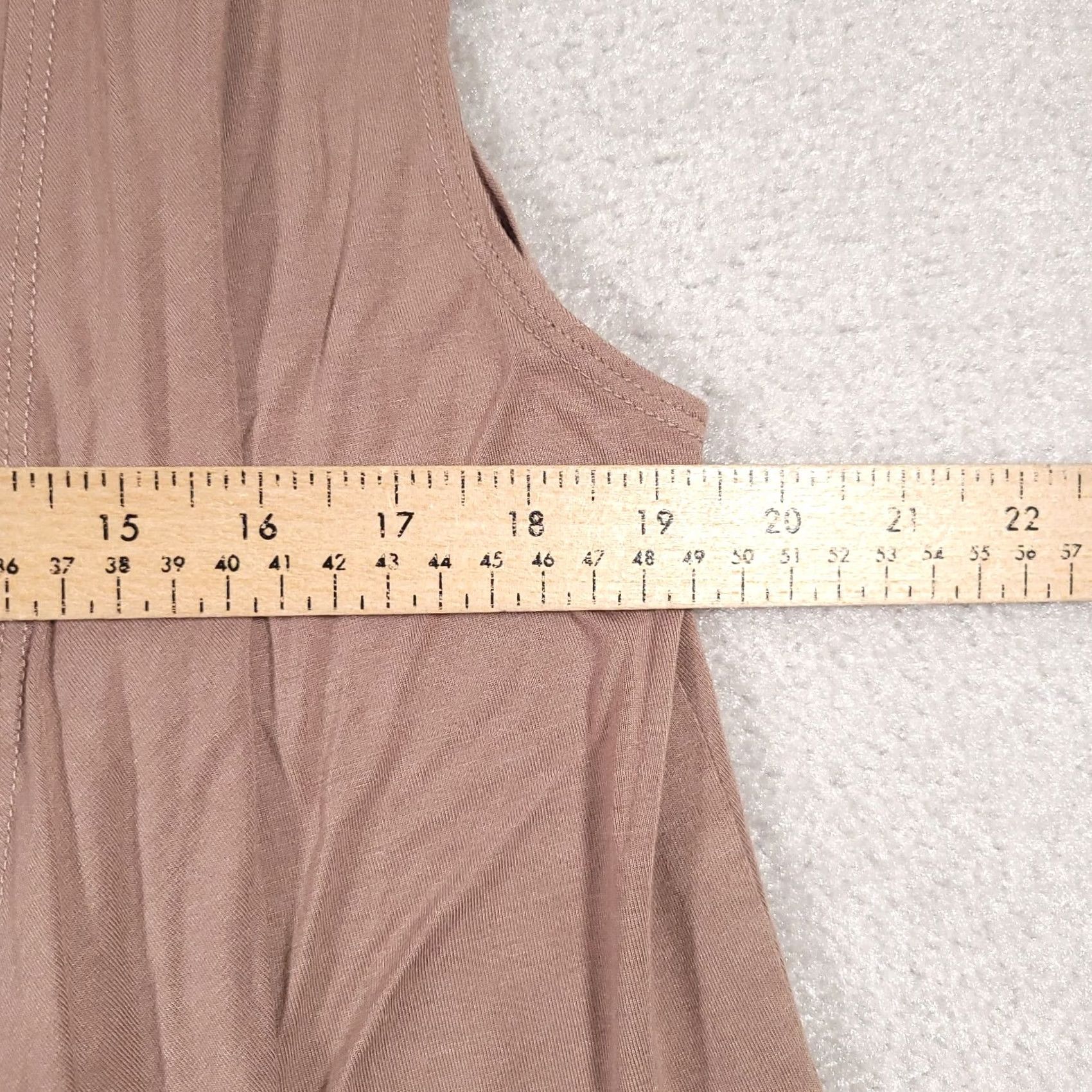 Vintage VINTAGE Isaac Liev Lightweight Cardigan Duster Womens XL Beige Sleeveless Made in USA Cardigan Vest USA Autumn Spring Summer Winter Size XL / US 12-14 / IT 48-50 - 5 Thumbnail