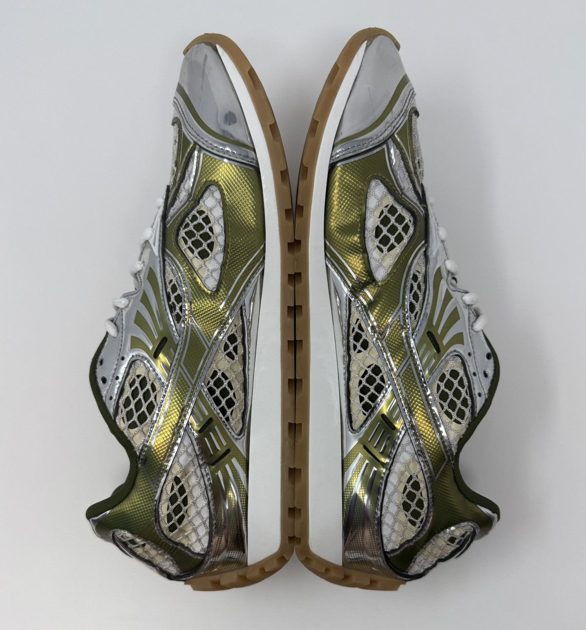 Bottega Veneta Bottega Veneta Orbit Sneaker Mud/White Size US 11 / EU 44 - 4 Thumbnail