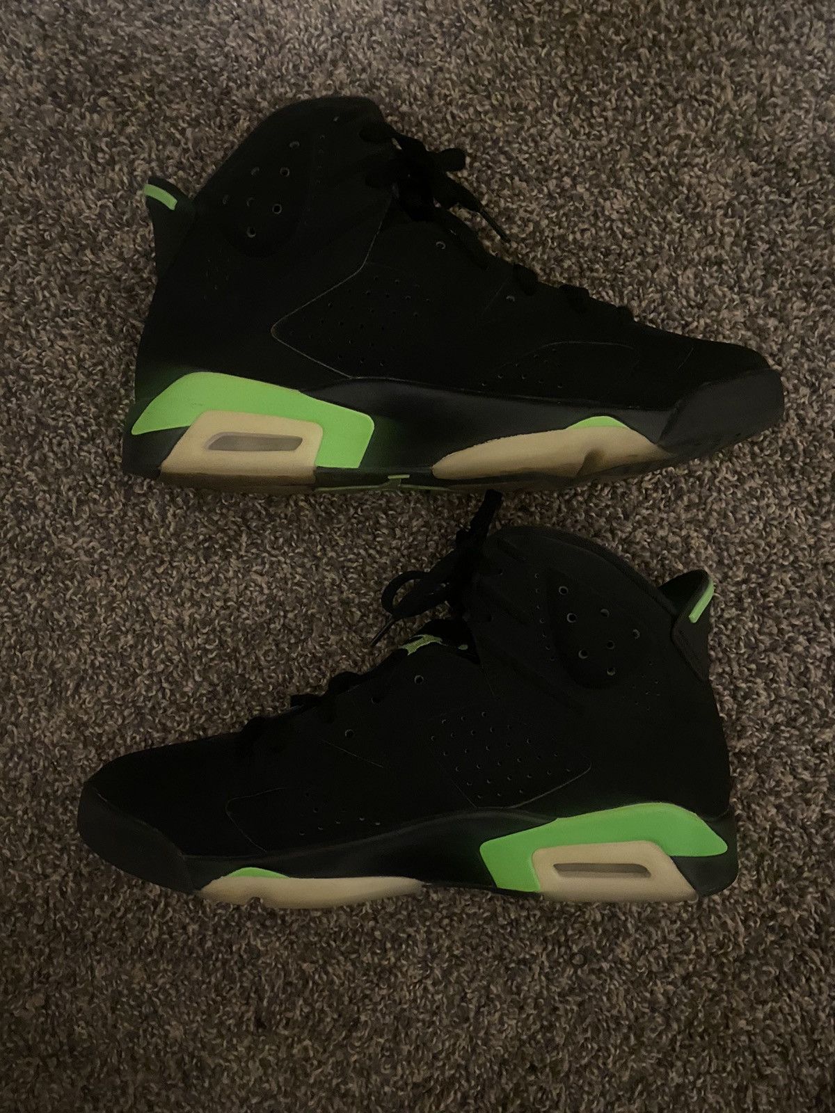 Jordan Brand Jordan 6 Electric Green Size US 11.5 / EU 44-45 - 2 Thumbnail