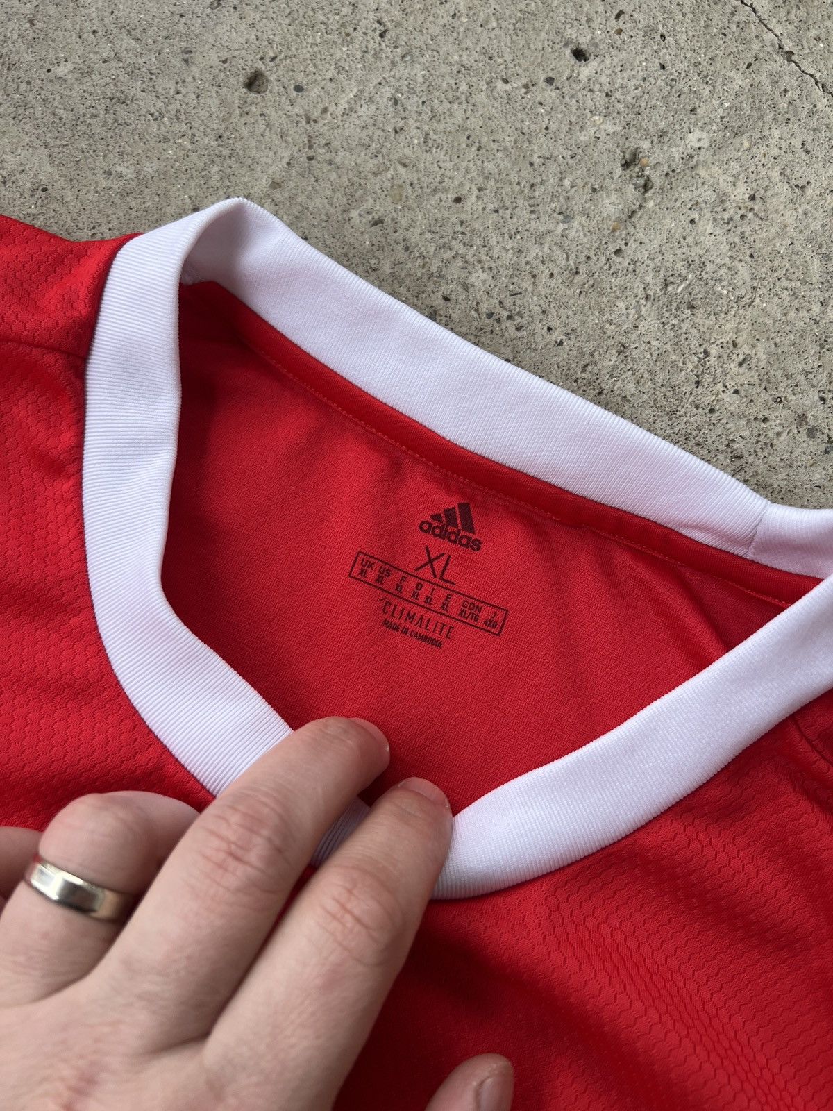 Adidas Adidas Benfica Champion League Jersey Size US XL / EU 56 / 4 - 3 Thumbnail