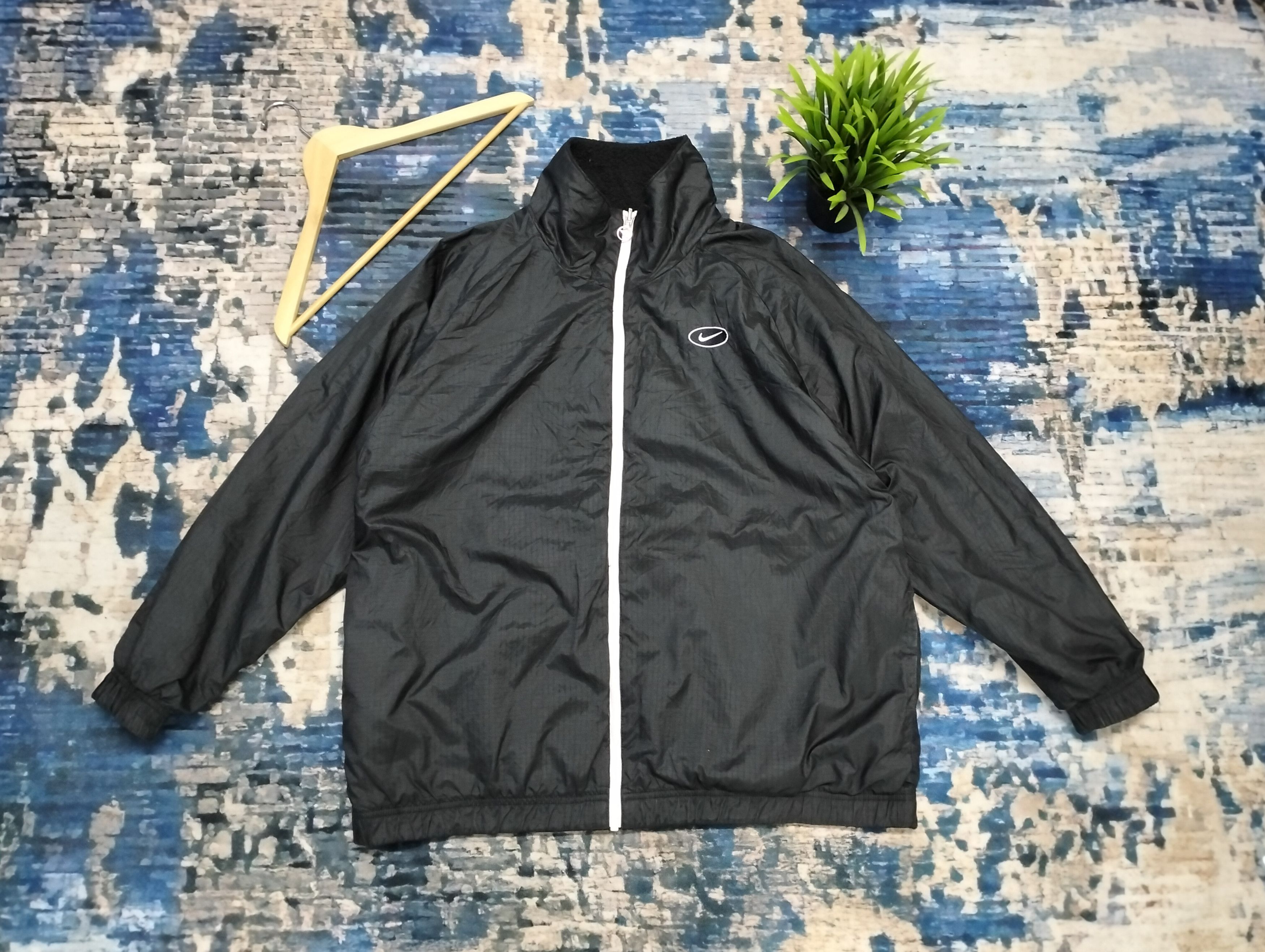 Nike Nike big swoosh Reversible fleece jacket Size US XL / EU 56 / 4 - 4 Thumbnail