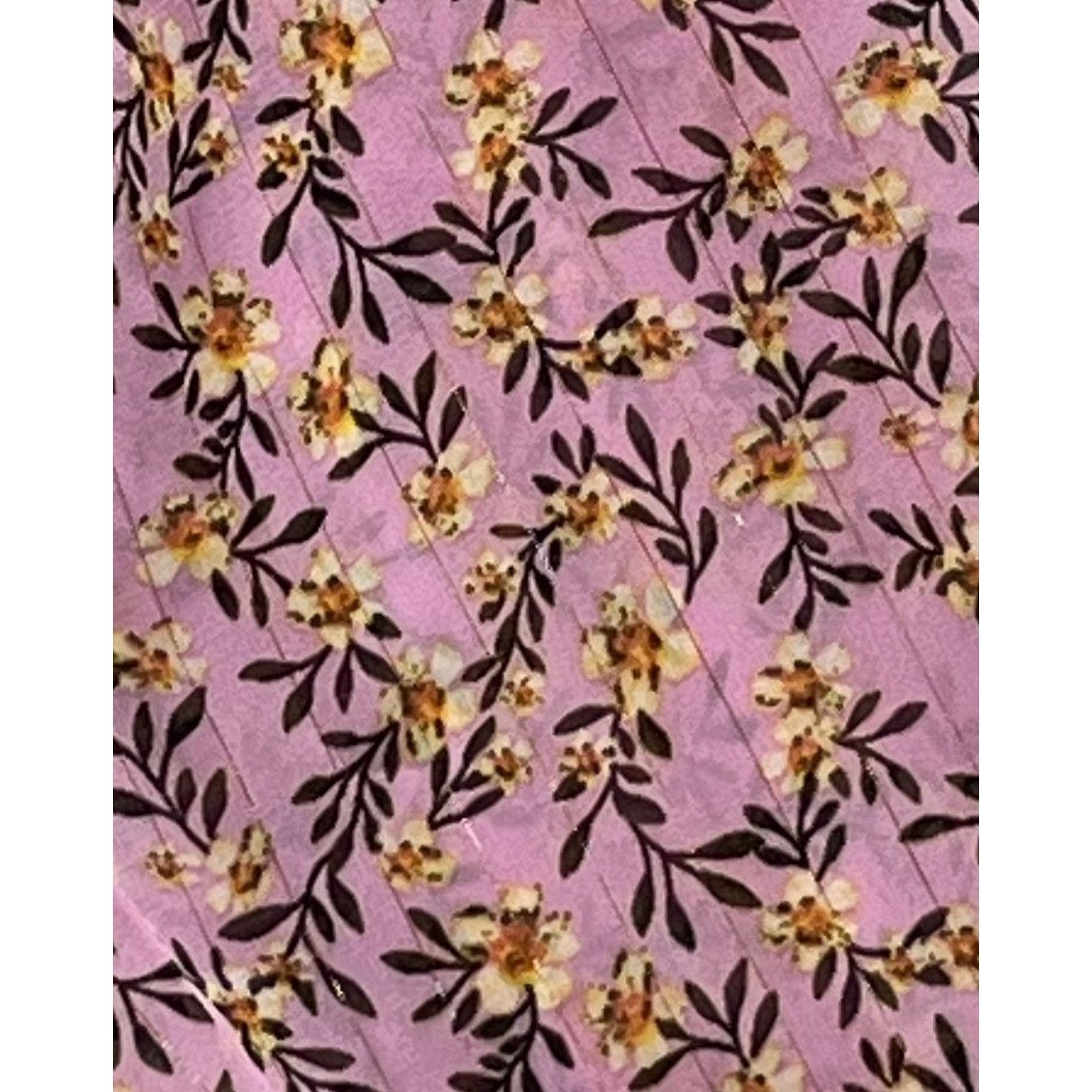 rue21 Rue 21 - Women's Balloon Sleeve Mini Dress - Floral Pink - E Size XS / US 0-2 / IT 36-38 - 10 Thumbnail