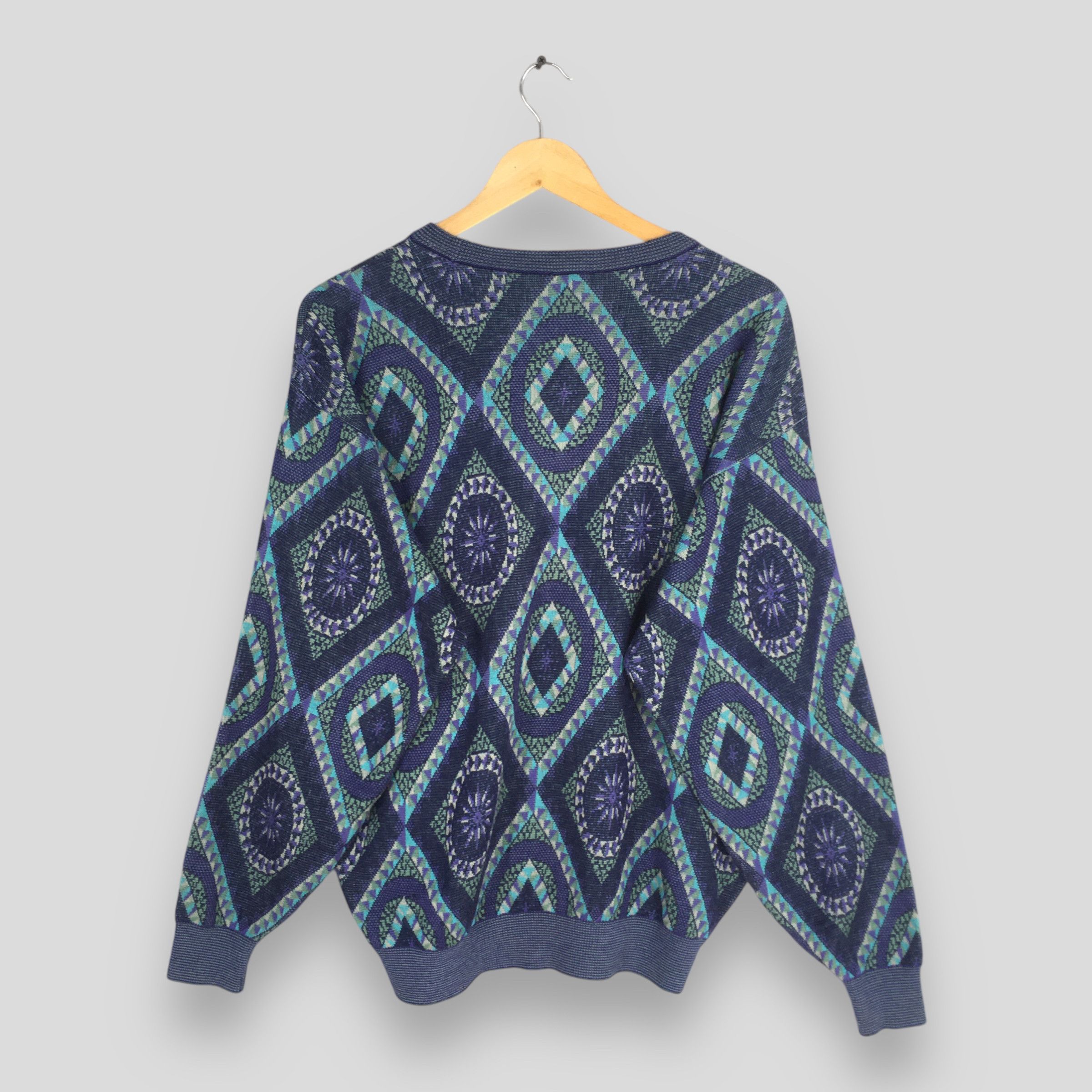 Vintage Vintage 90s Modigliani Italy Abstract Pattern Sweatshirt L Size US L / EU 52-54 / 3 - 7 Thumbnail