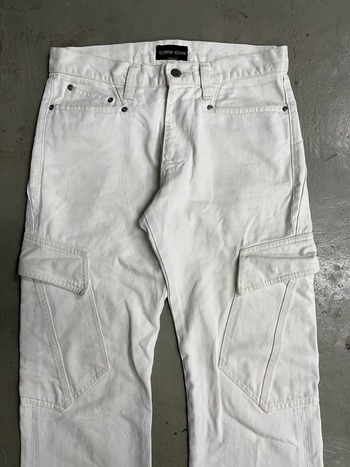 Yoshiyuki Konishi 1990s Yoshiyuki Konishi Ficce Heavy Multipocket Cargo Pant Size US 30 / EU 46 - 2 Thumbnail