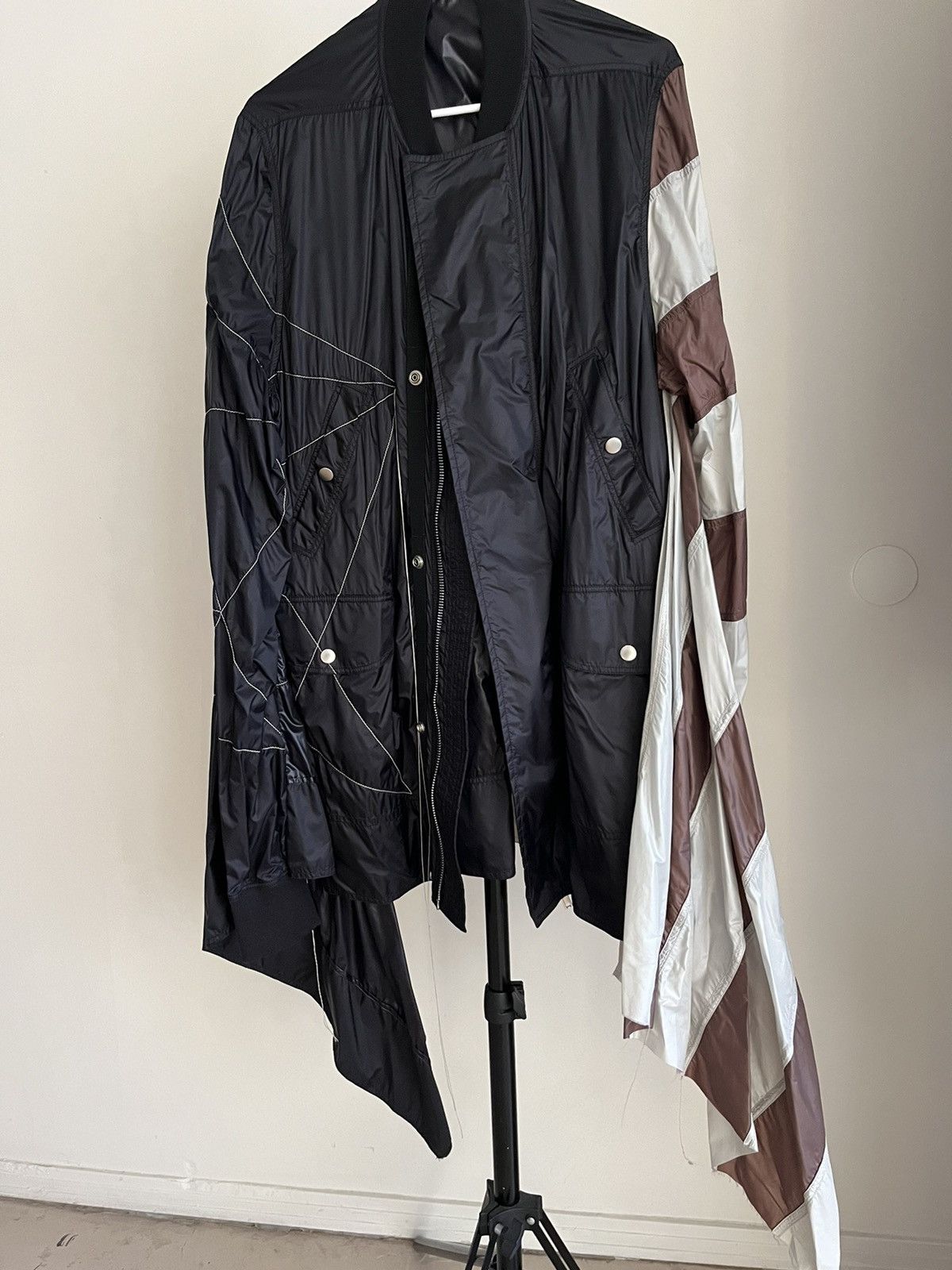 Rick Owens Rick Owens Flag Flight Jacket Size US S / EU 44-46 / 1 - 2 Thumbnail